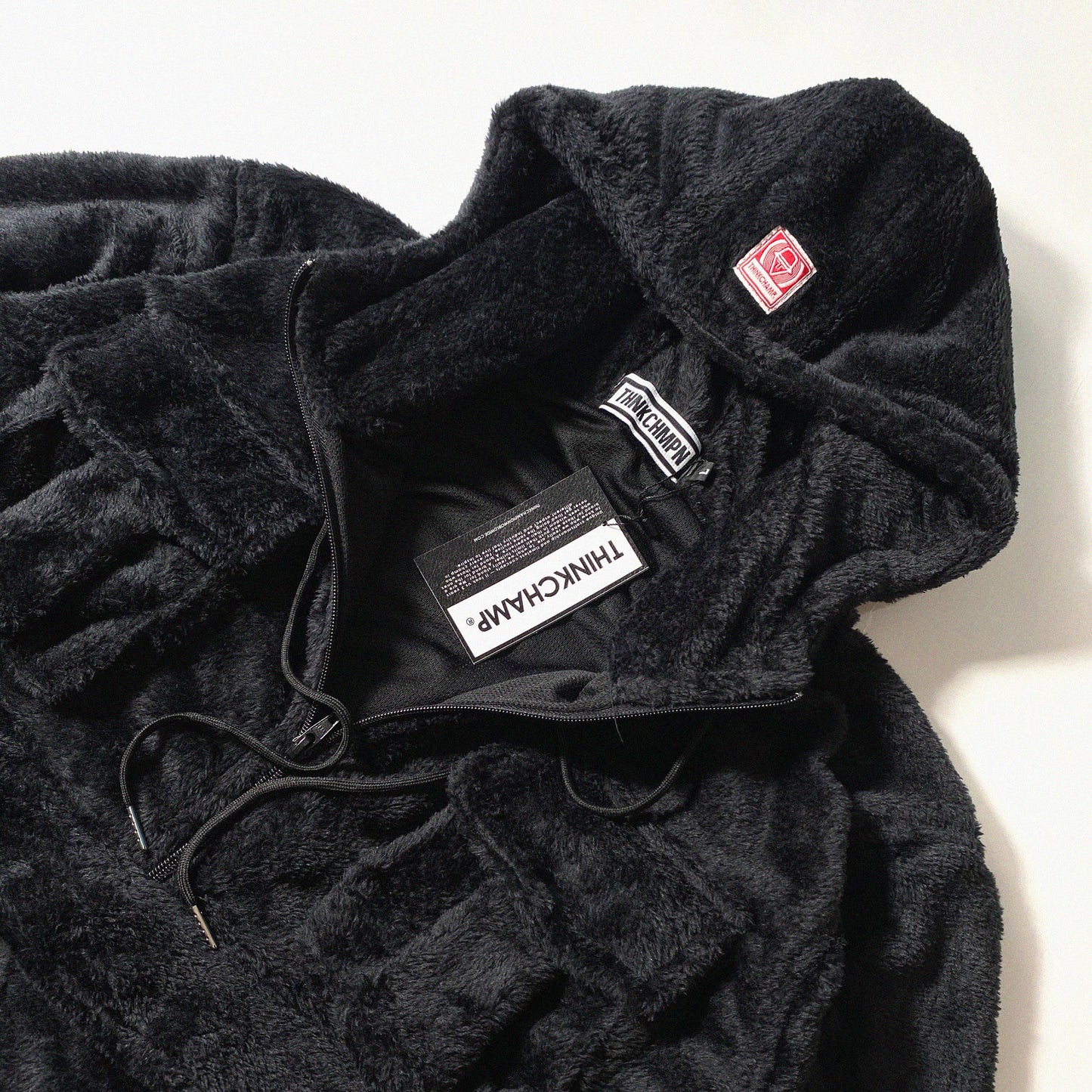 FUR FLEECE IN BASALT BLACK | ANORAK 66