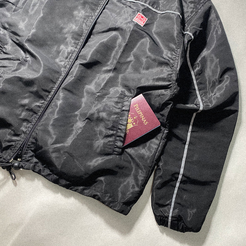 SCRAMBLER | HYBRID TRACK SUIT IN BASALT BLACK