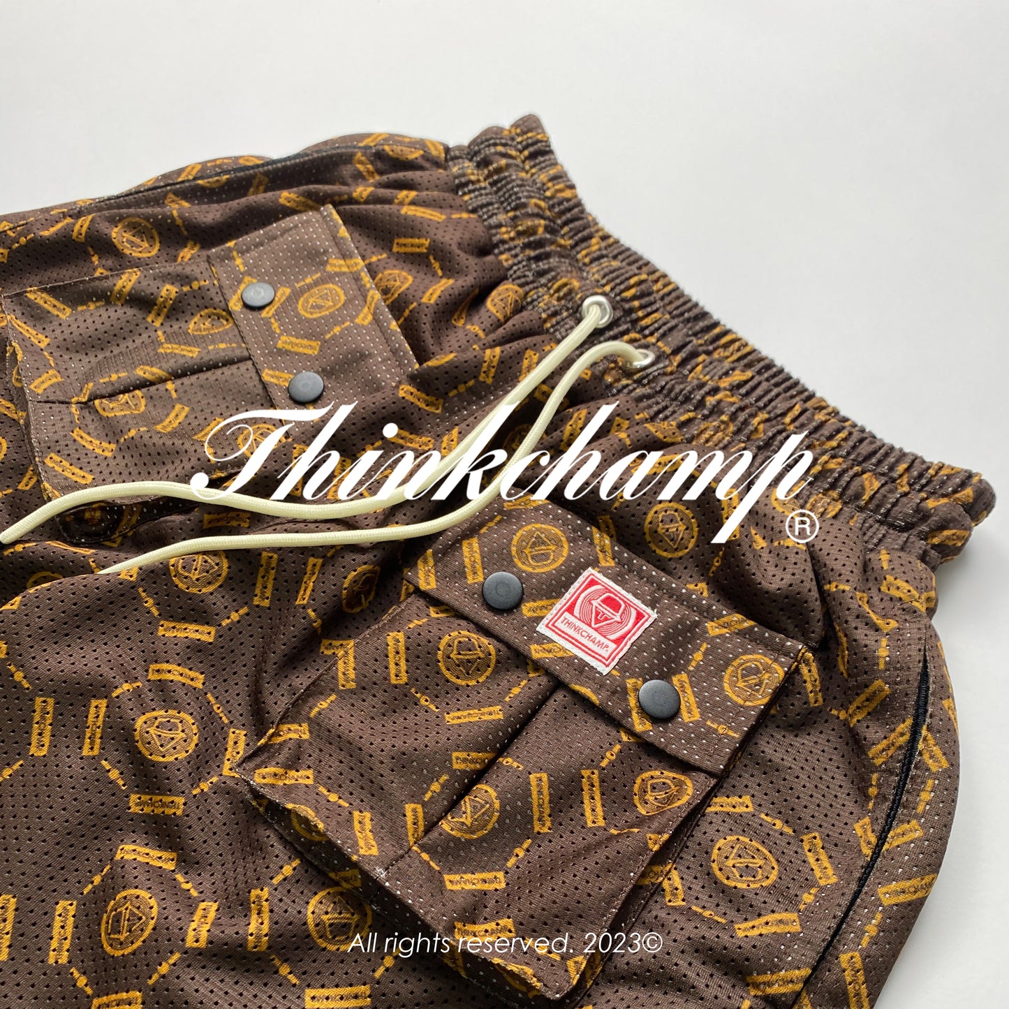 SOPHISTICATED™ | 5 POCKET MESH SHORTS IN MUD BROWN