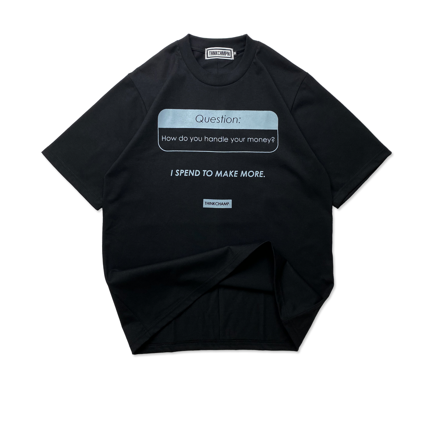 INVESTOR | OVERSIZED TEE IN BASALT BLACK
