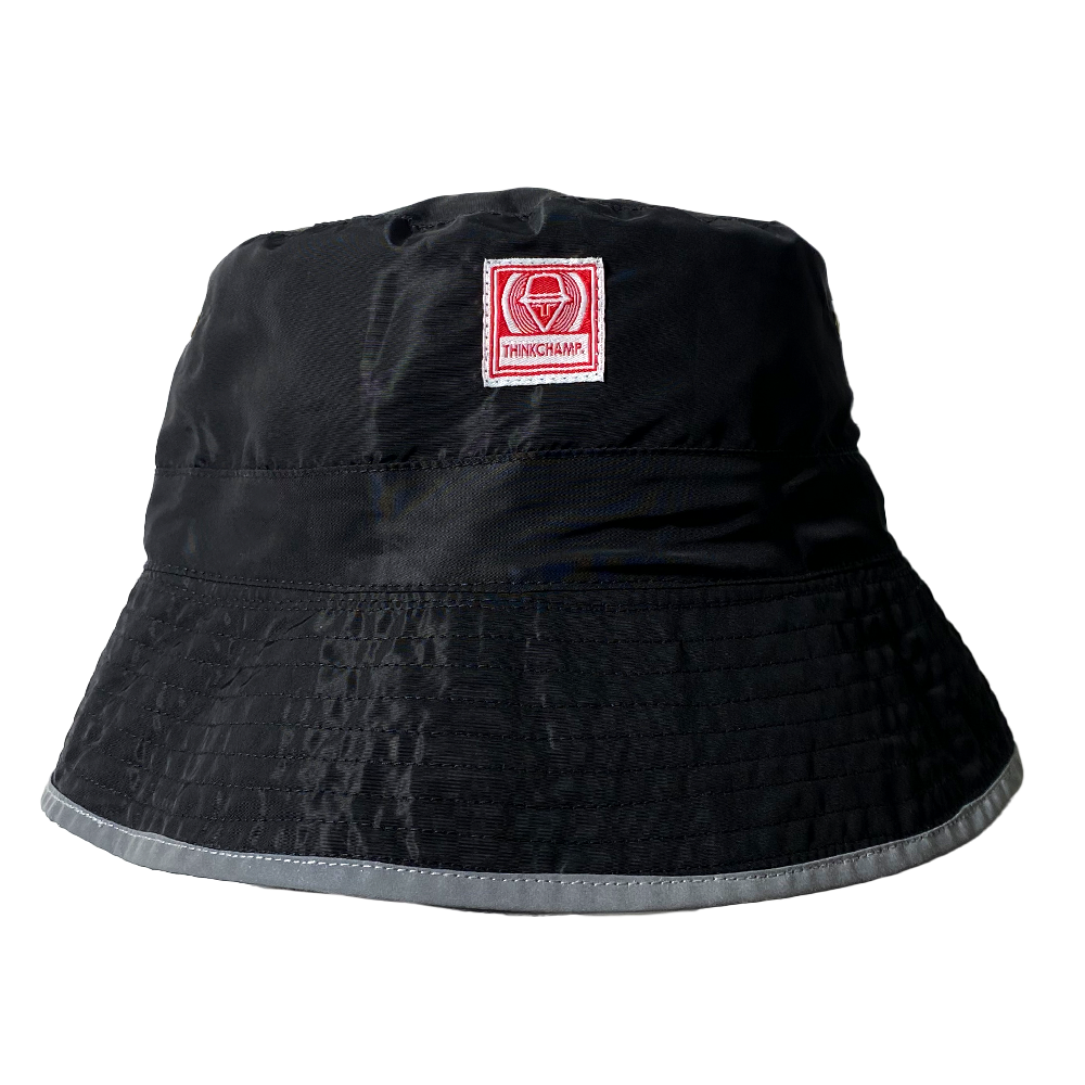 SCRAMBLER | BUCKET HAT IN BASALT BLACK