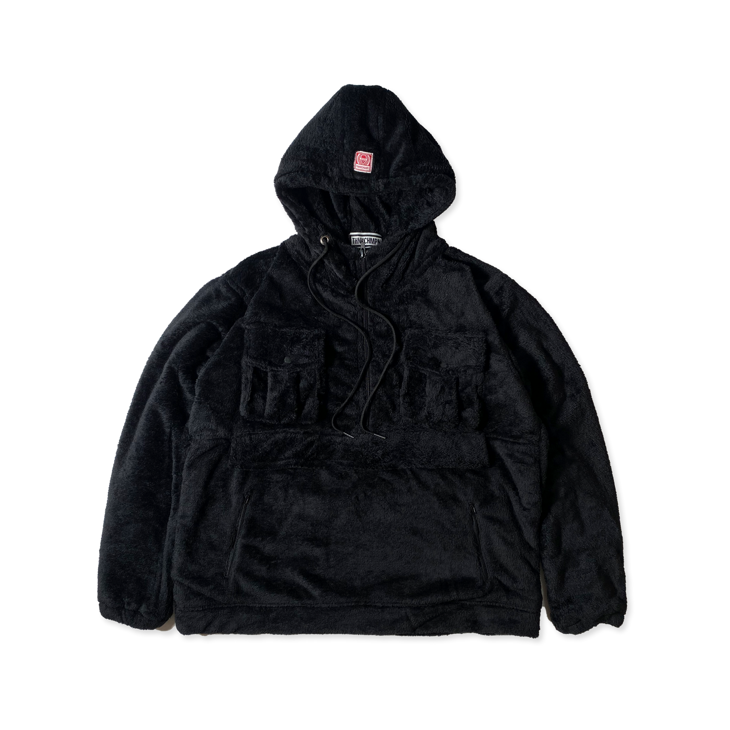 FUR FLEECE IN BASALT BLACK | ANORAK 66