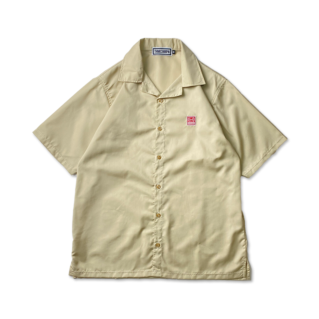 OPEN COLLAR POLO IN SAND