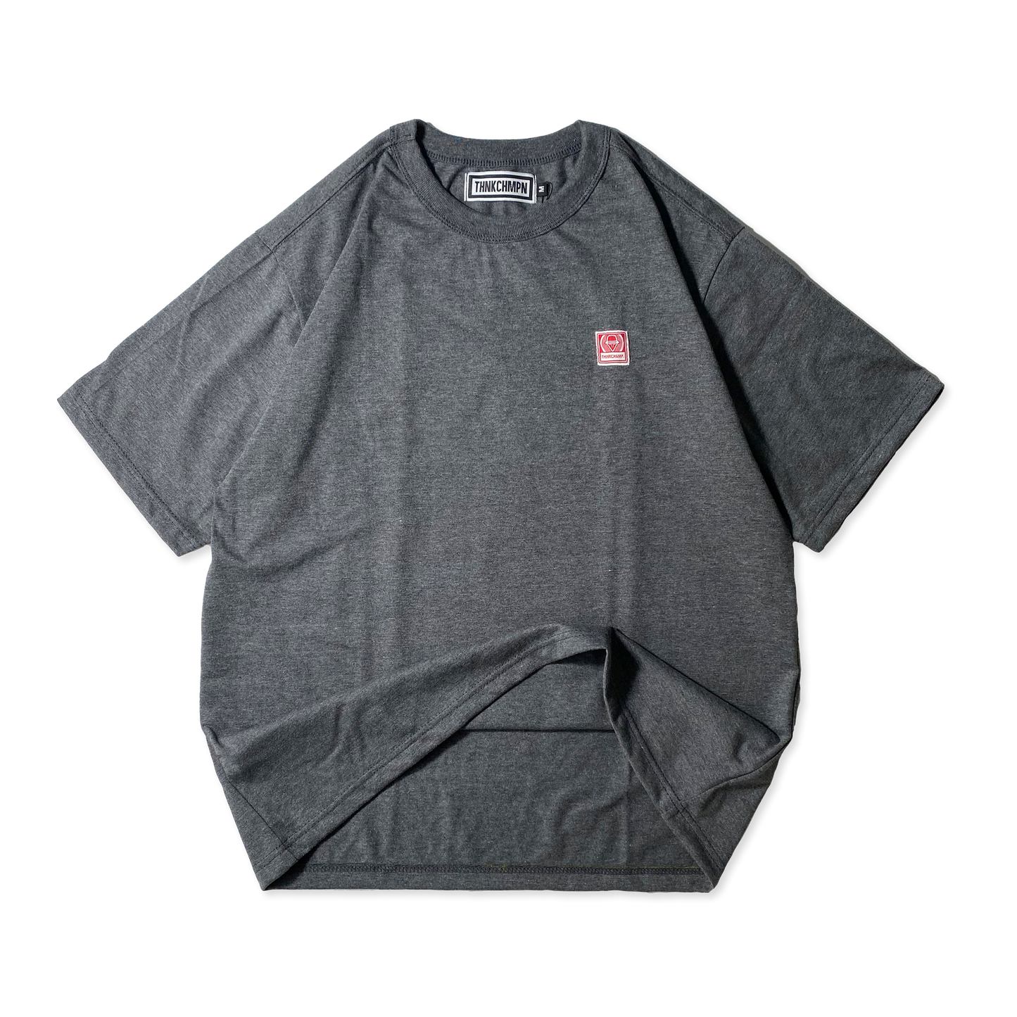 ICONIC PATCH | BOXY TEE IN ACID BLACK