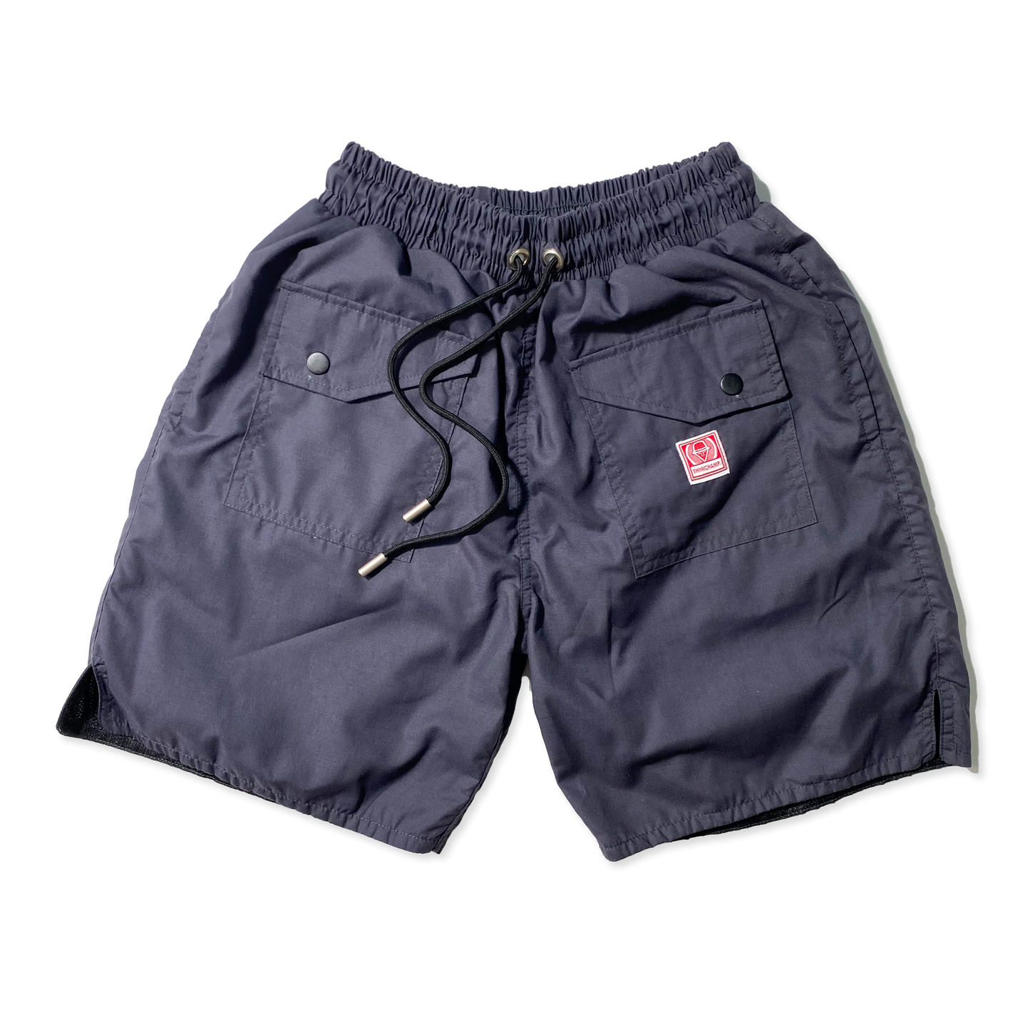 OMNI-WEAR™ | 5 POCKET LINEN SHORTS IN METAL GREY