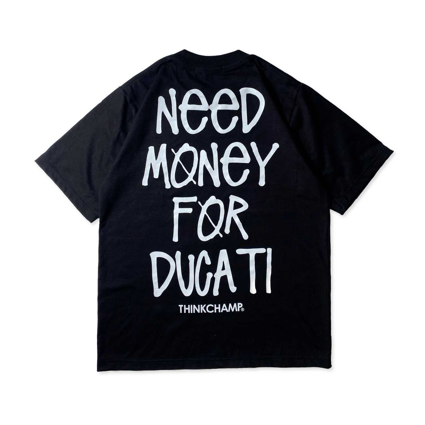 DUCATI | OVERSIZED TEE IN BASALT BLACK