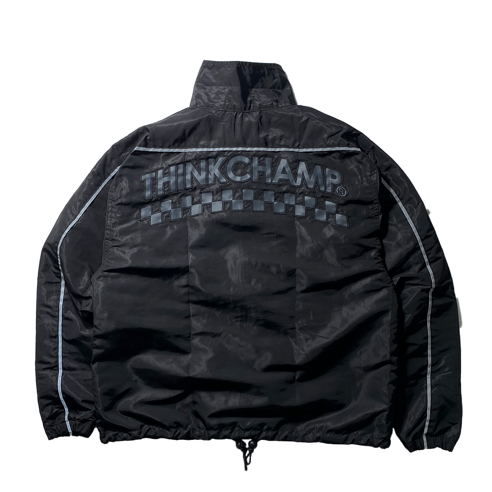 SCRAMBLER | HYBRID TRACK SUIT IN BASALT BLACK