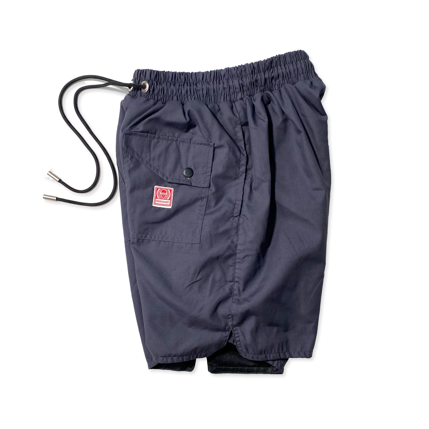 OMNI-WEAR™ | 5 POCKET LINEN SHORTS IN METAL GREY