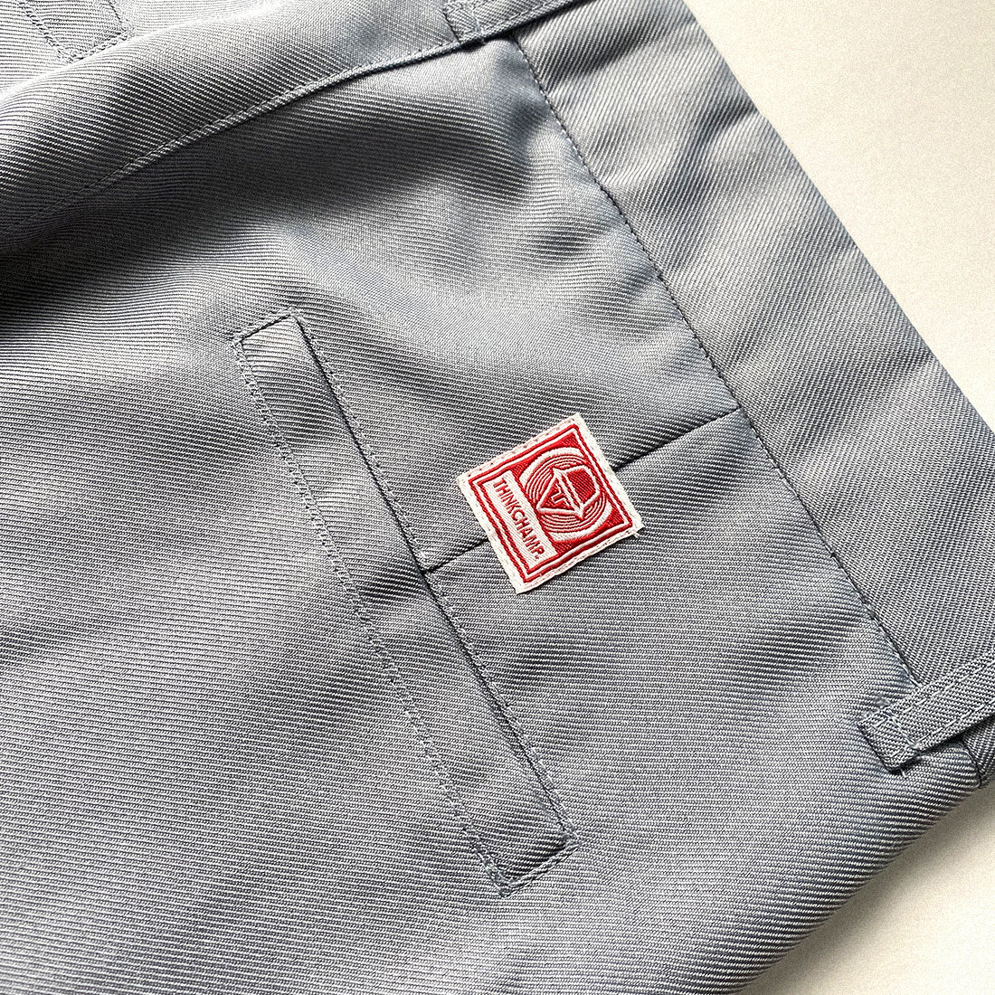 STRAIGHT TROUSERS IN ASTON GREY