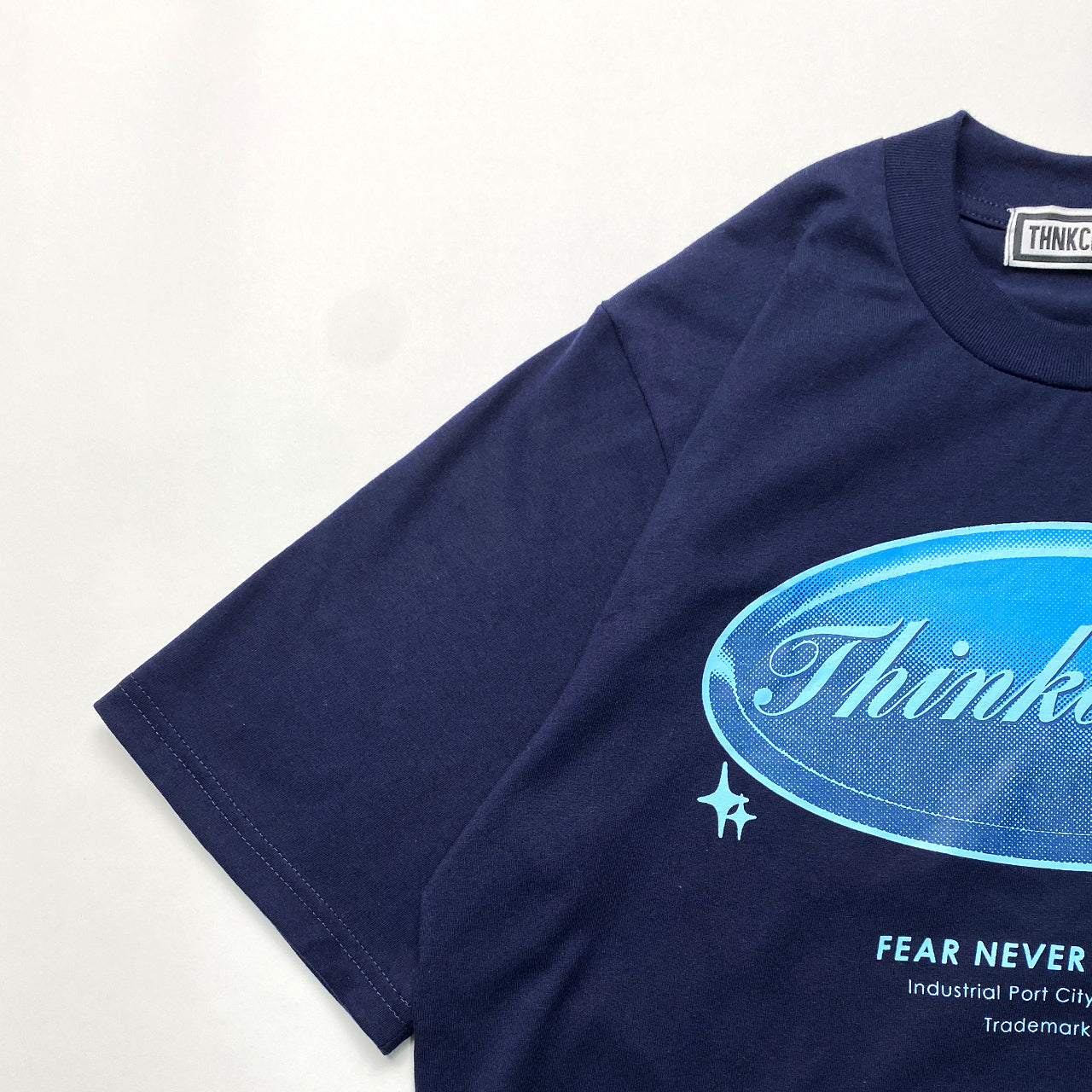 TOMMY | OVERSIZED TEE IN OCEAN BLUE