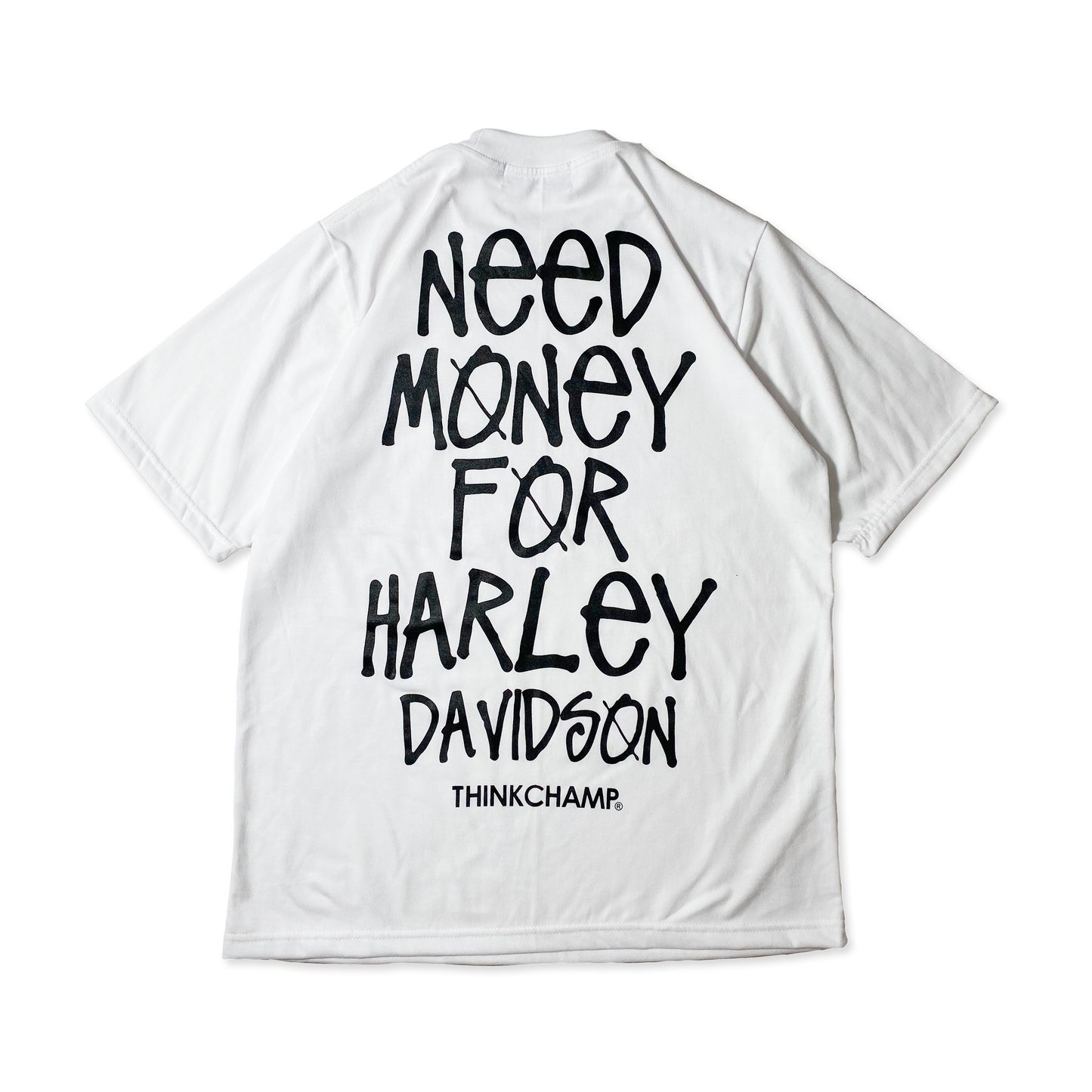 HARLEY D | OVERSIZED TEE IN CLOUD WHITE