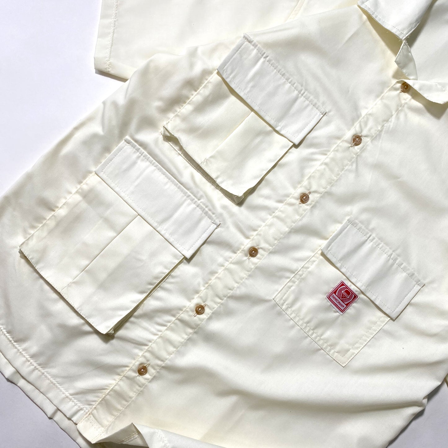 WORKWEAR™ | 3-POCKET CARGO POLO IN OFFWHITE