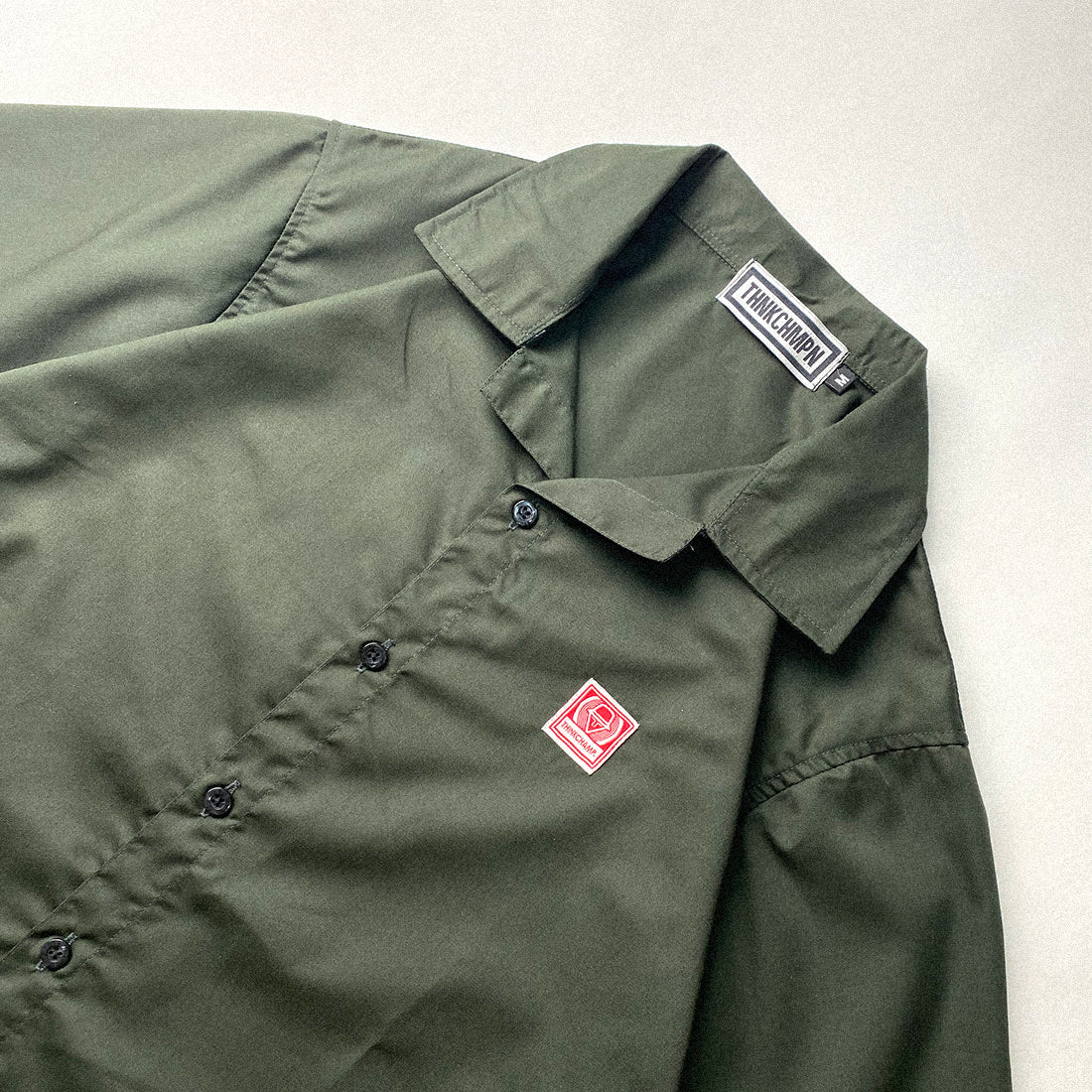 OPEN COLLAR POLO IN FOREST