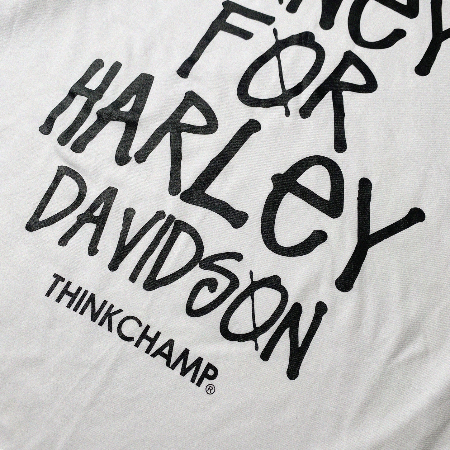 HARLEY D | OVERSIZED TEE IN CLOUD WHITE