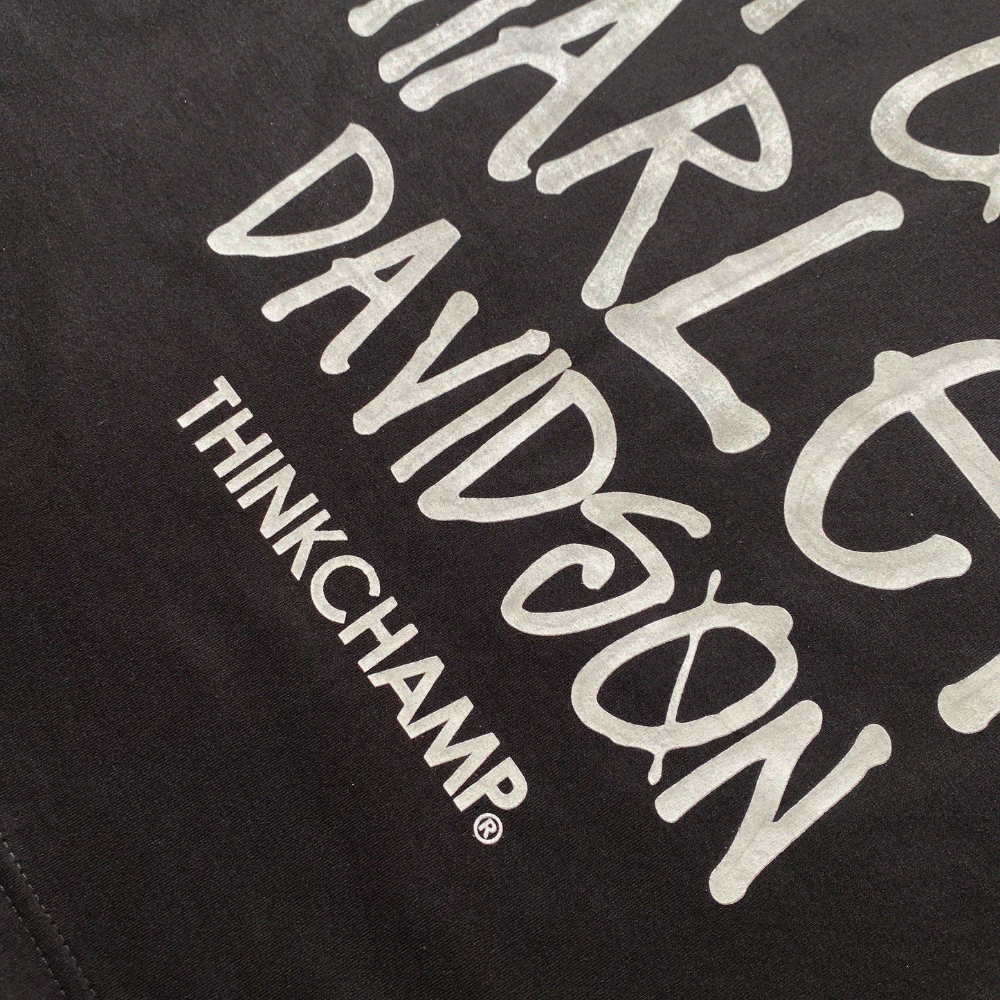 HARLEY D | OVERSIZED TEE IN BASALT BLACK