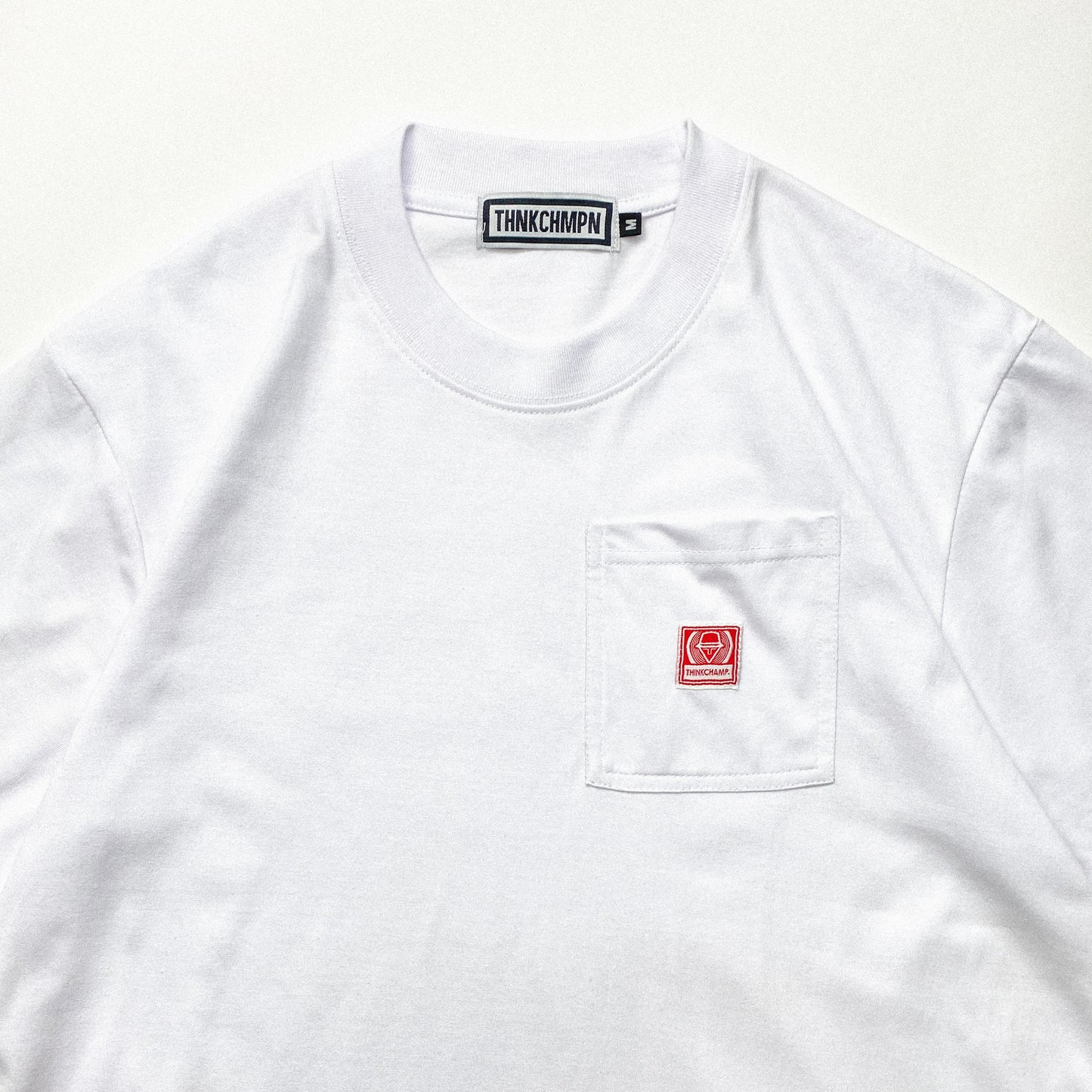ICONIC POCKET TEE IN WHITE