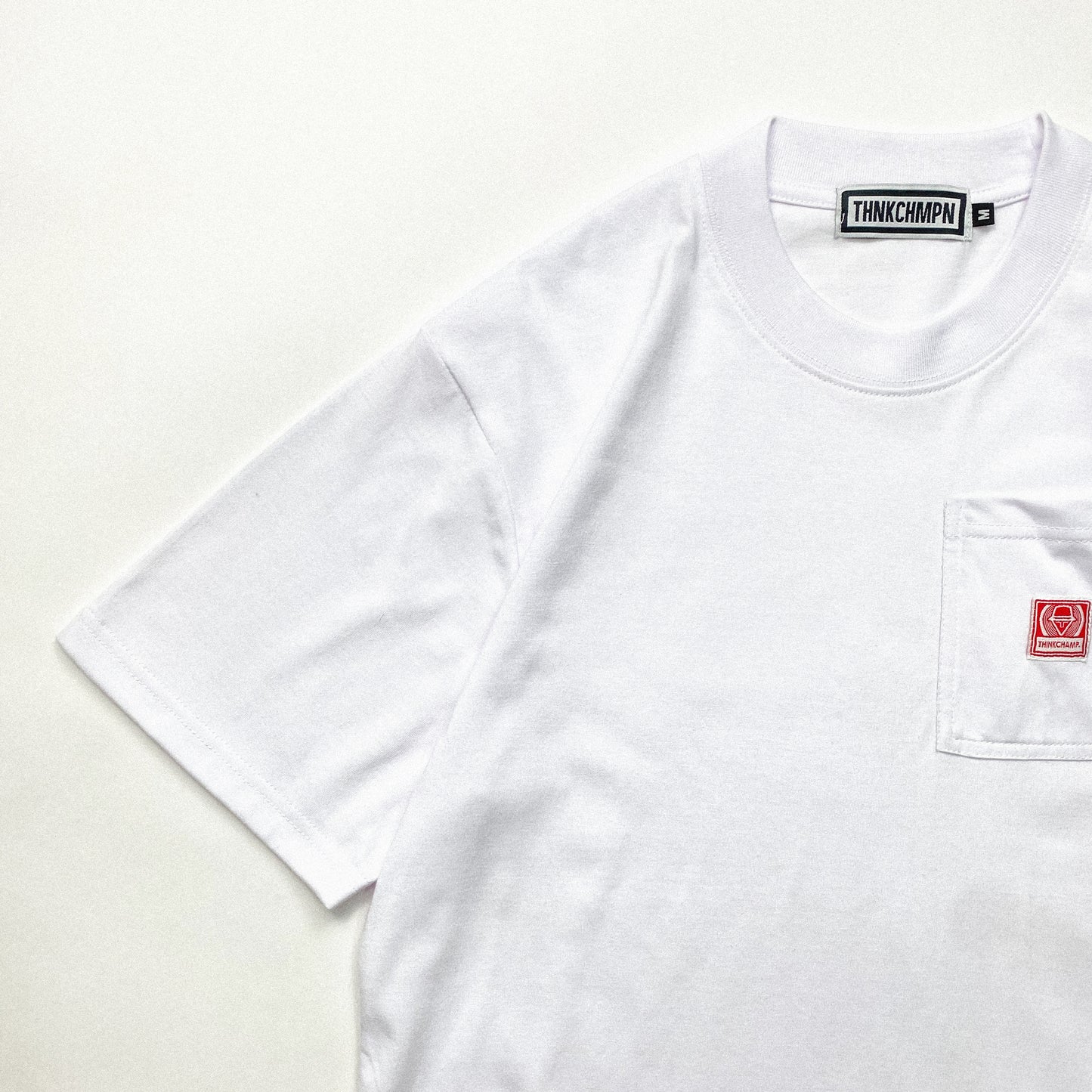 ICONIC POCKET TEE IN WHITE