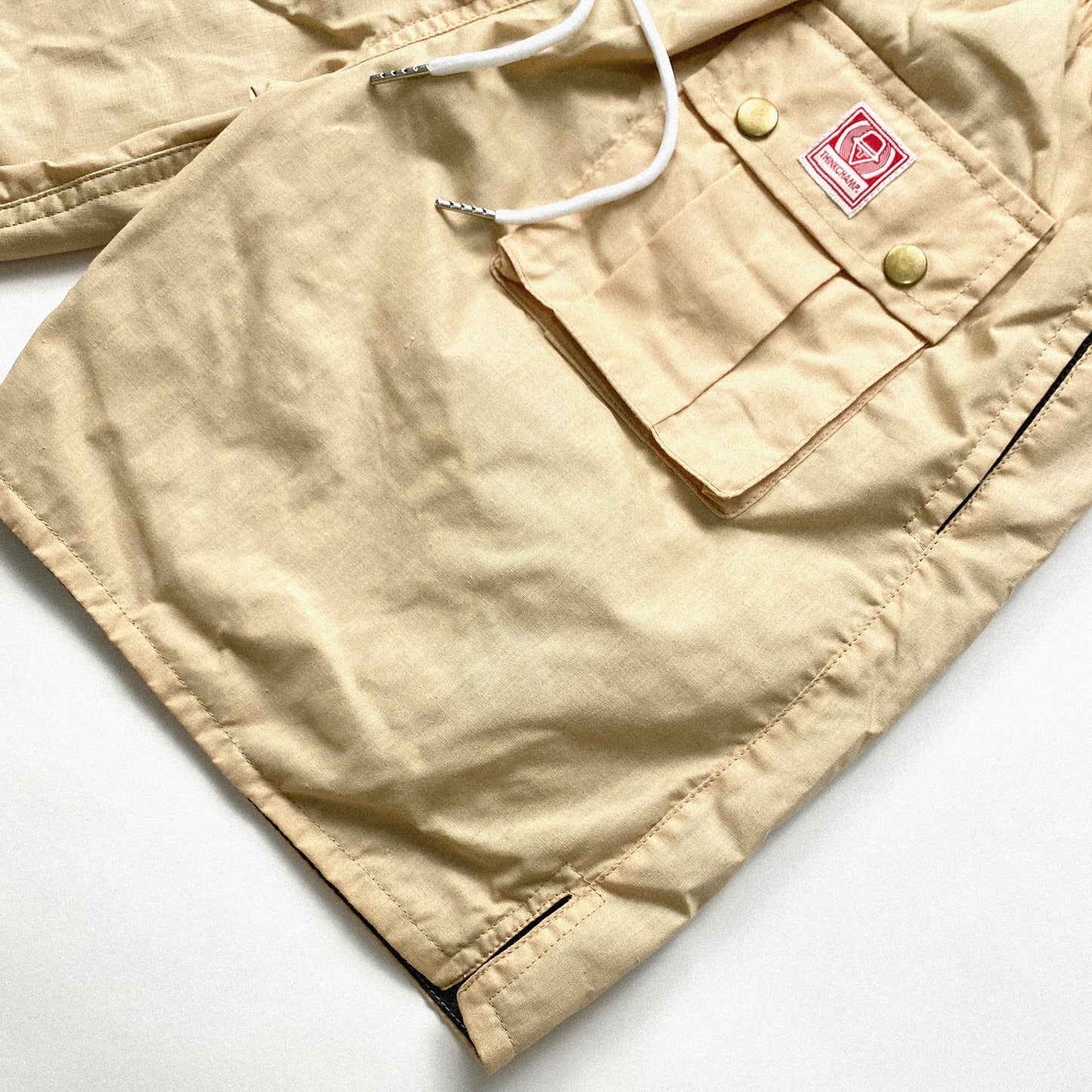 OMNI-WEAR™ | 5 POCKET LINEN SHORTS IN LATTE KHAKI
