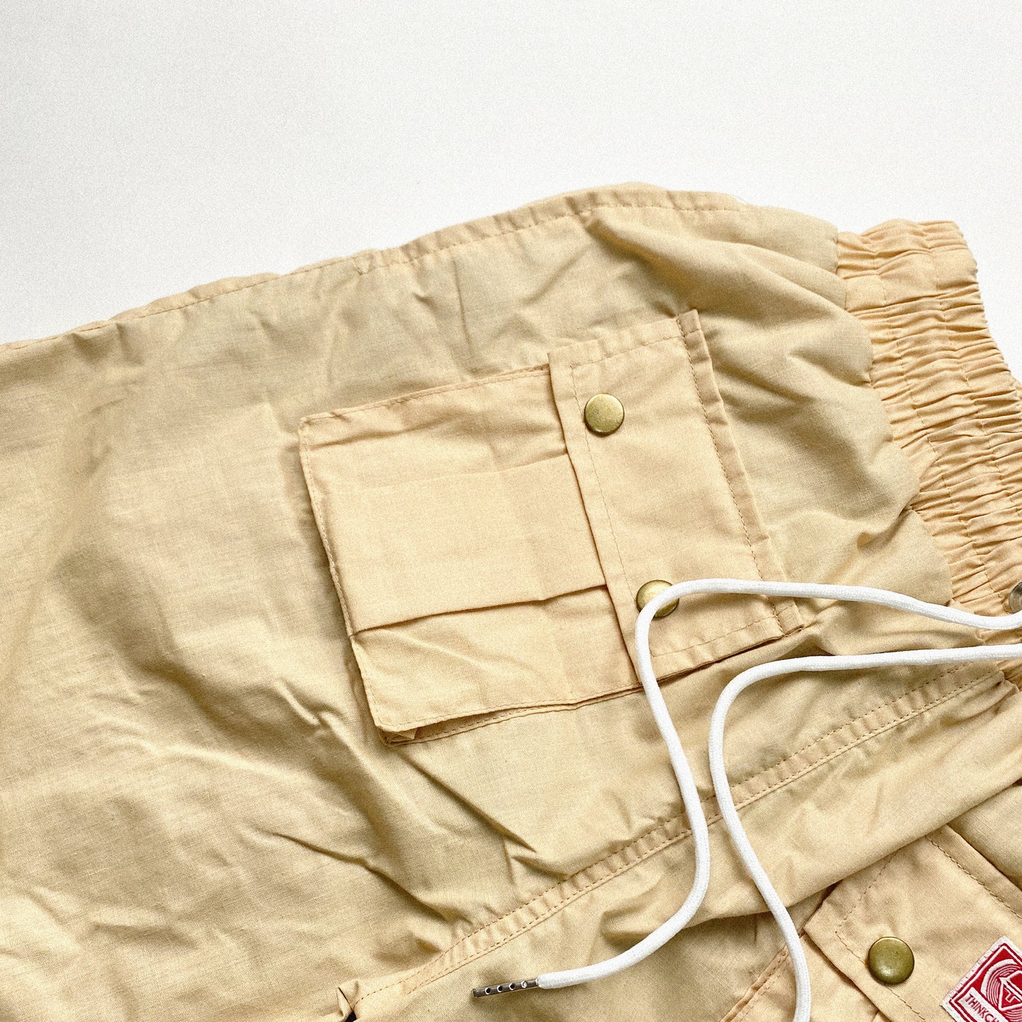 OMNI-WEAR™ | 5 POCKET LINEN SHORTS IN LATTE KHAKI