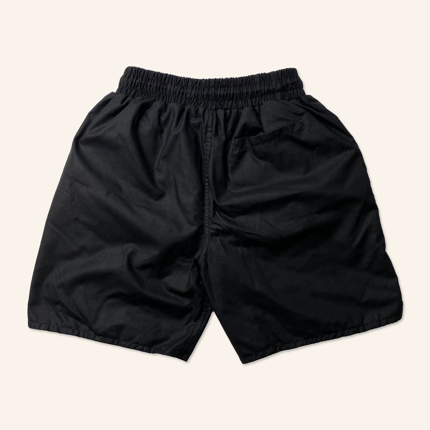 OMNI-WEAR™ | 5 POCKET LINEN SHORTS IN BASALT BLACK
