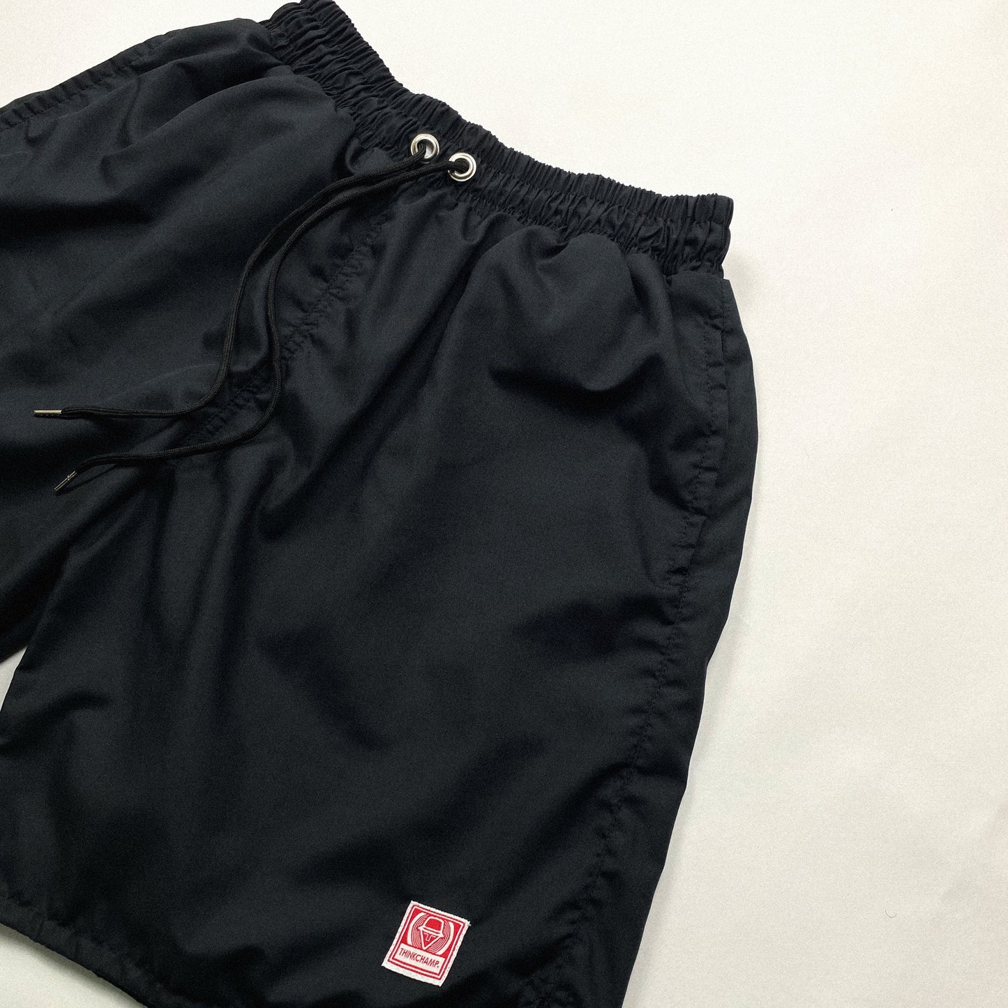 OMNI-WEAR™ | 3 POCKET LINEN SHORTS IN BASALT BLACK