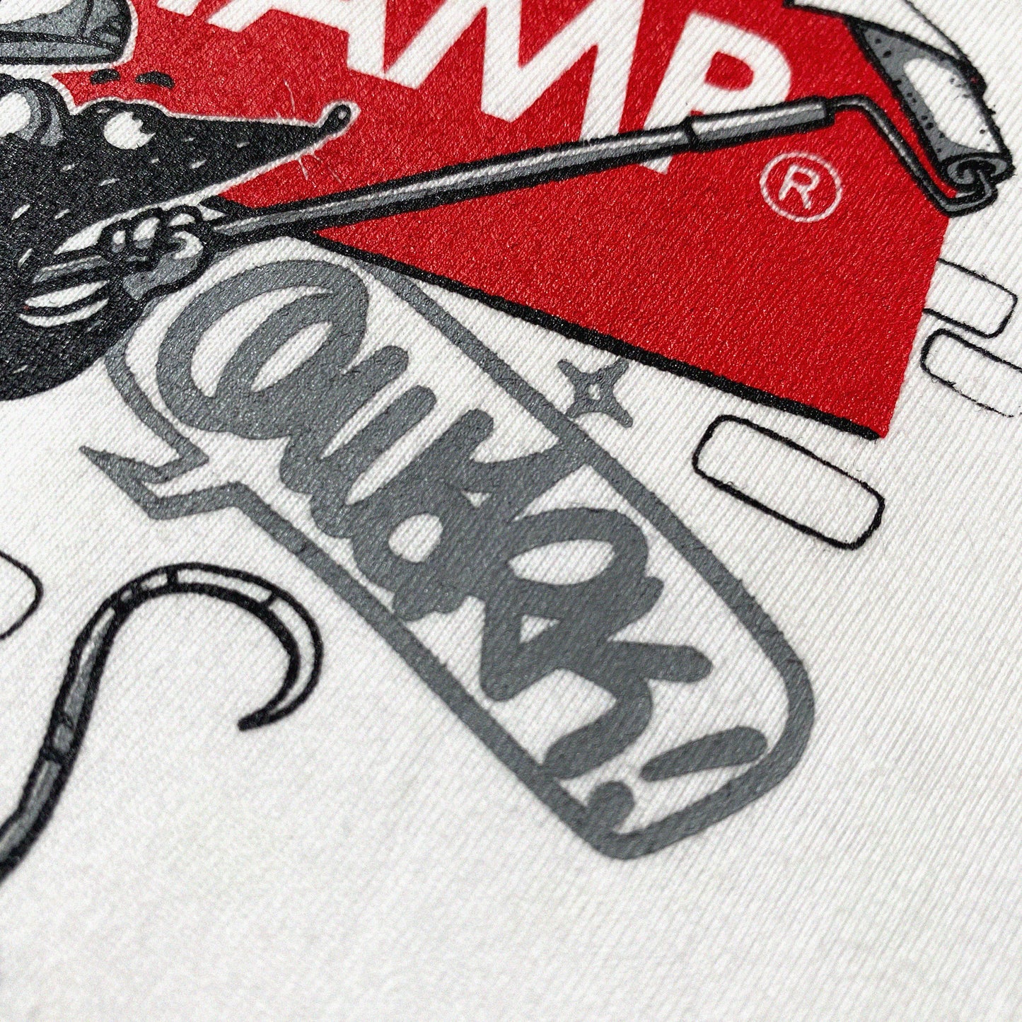 THE RED CHEESE | OVERSIZED TEE IN CLOUD WHITE