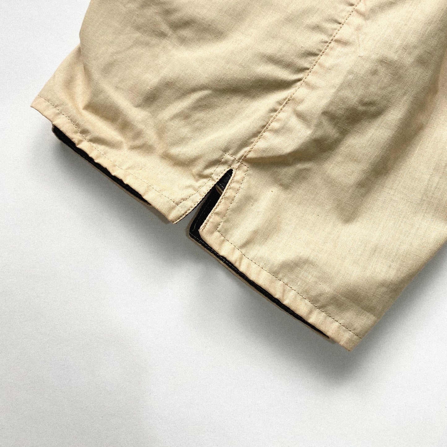 OMNI-WEAR™ | 5 POCKET LINEN SHORTS IN LATTE KHAKI