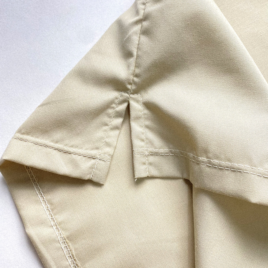 OPEN COLLAR POLO IN SAND