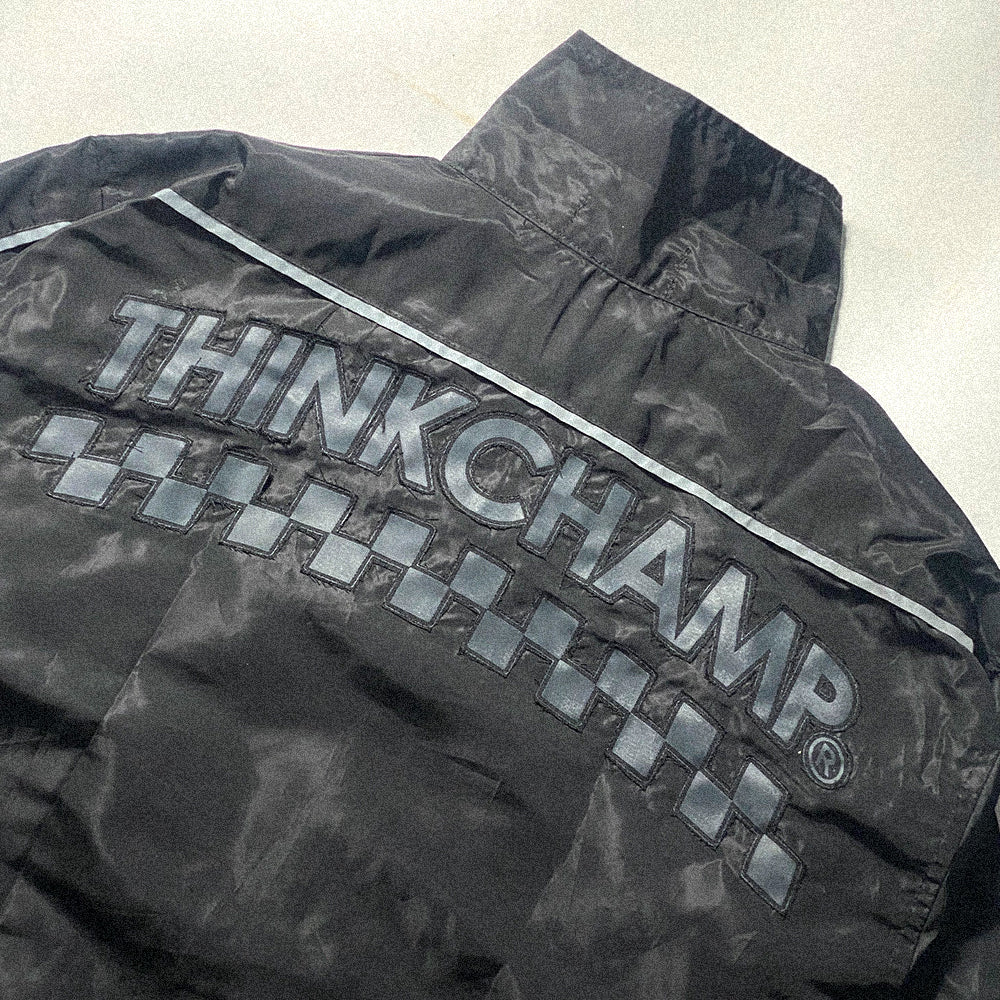 SCRAMBLER | HYBRID TRACK SUIT IN BASALT BLACK
