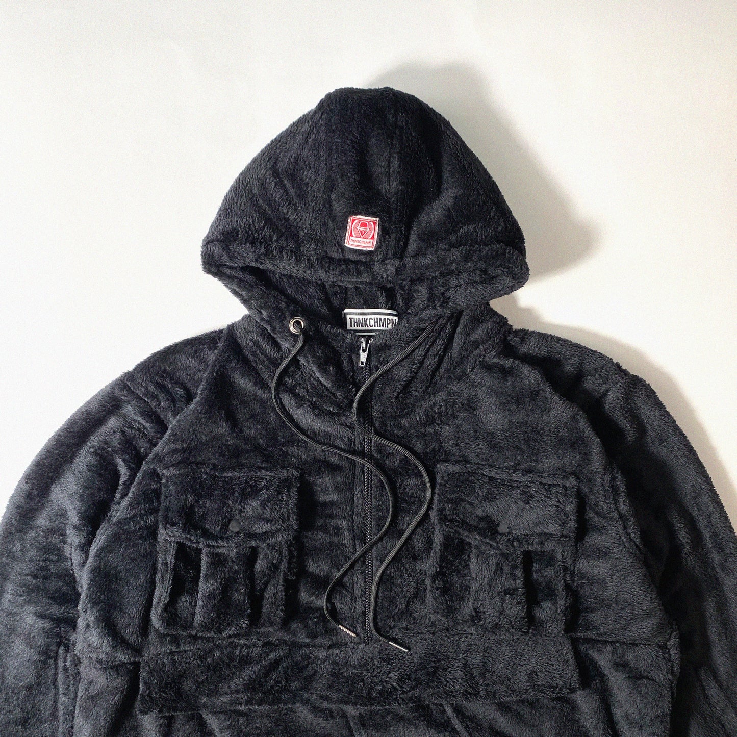 FUR FLEECE IN BASALT BLACK | ANORAK 66