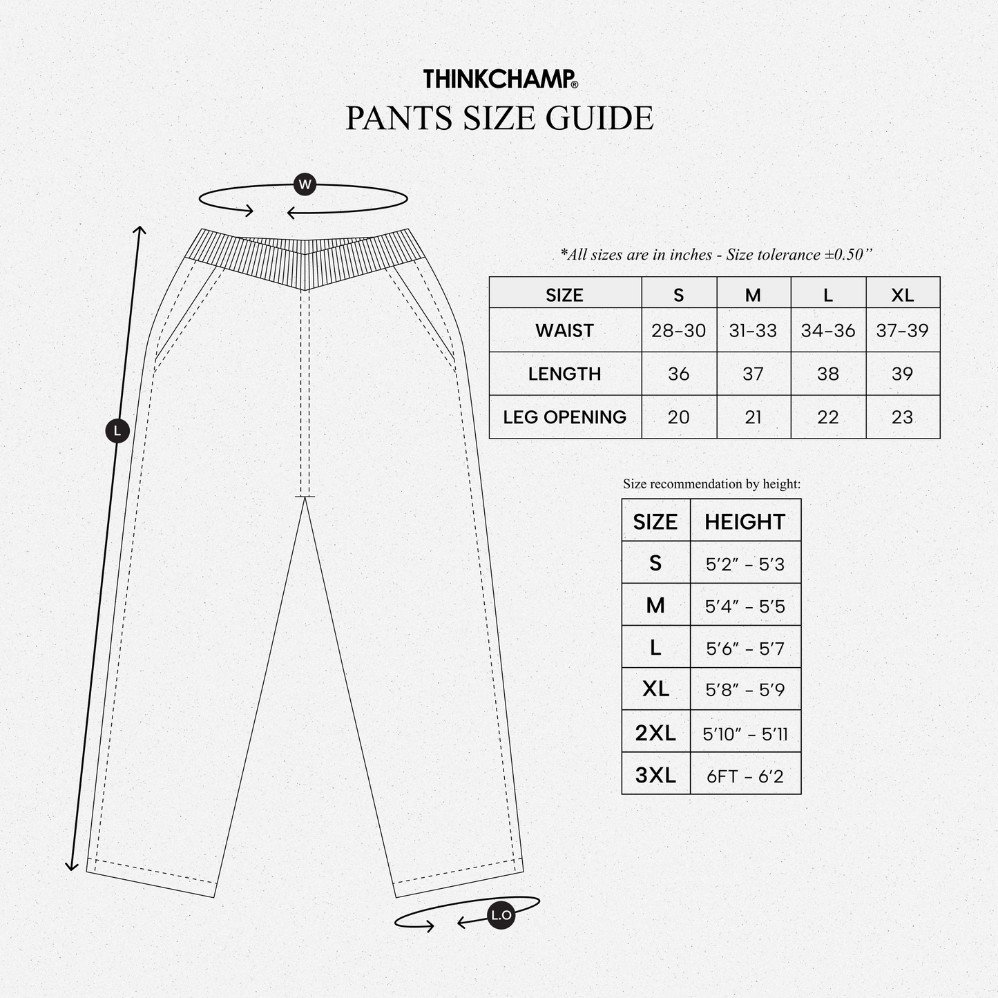 DENIM 4-POCKET DOUBLE KNEE PANTS | UNISEX SCARLET TAG BY THINKCHAMP