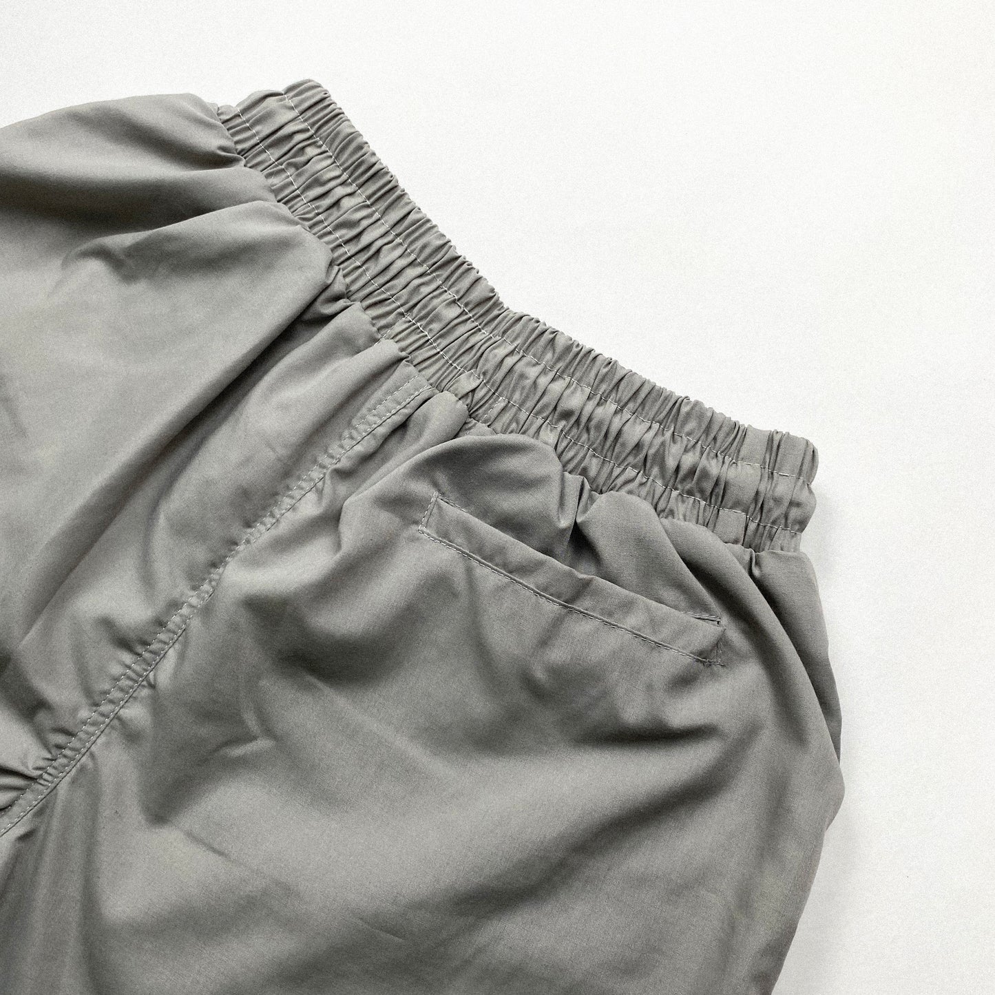OMNI-WEAR™ | 3 POCKET LINEN SHORTS IN FOG GREY
