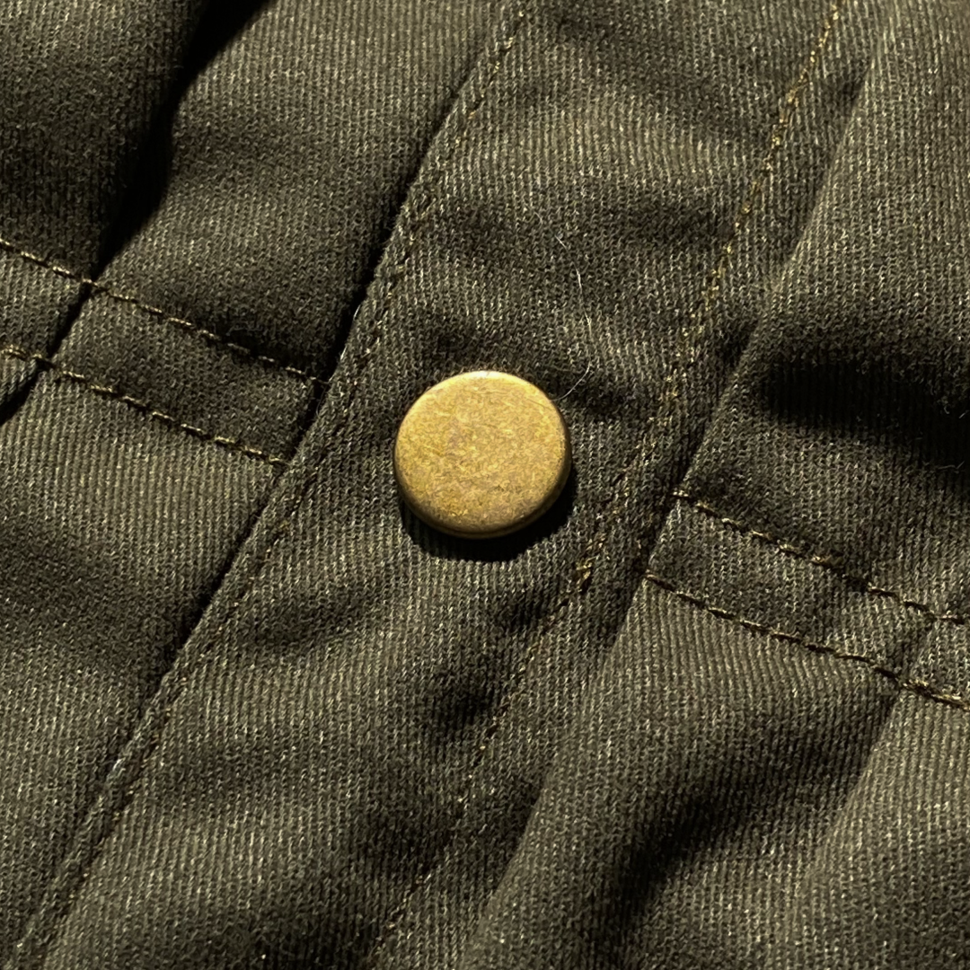 (PRE-ORDER ONLY) ARCHIVE 001: BUCCANEER TWILL TYPE-2 JACKET IN LAKE GREEN | SCARLET TAG BY THINKCHAMP