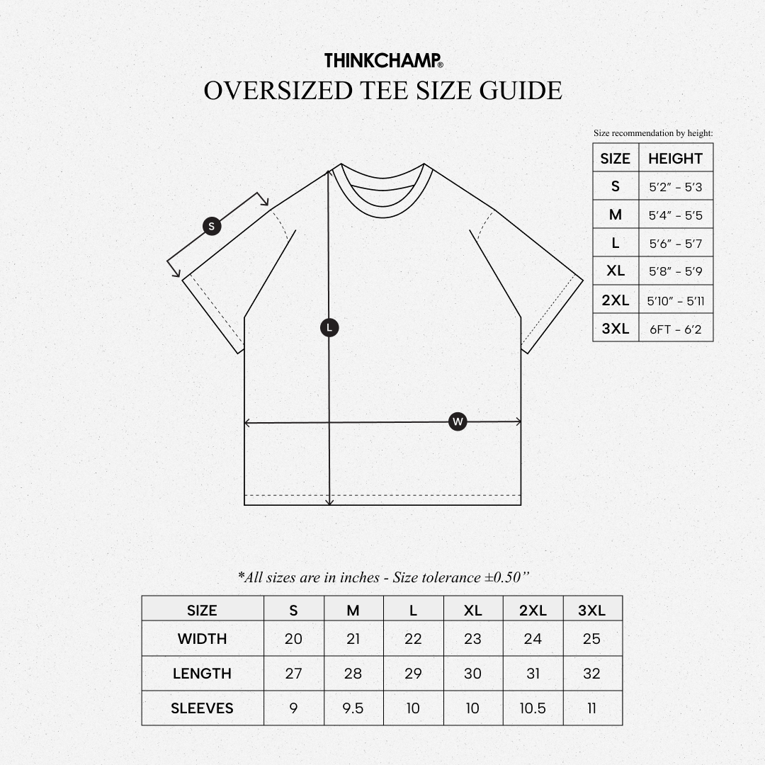 DUCATI | OVERSIZED TEE IN BASALT BLACK