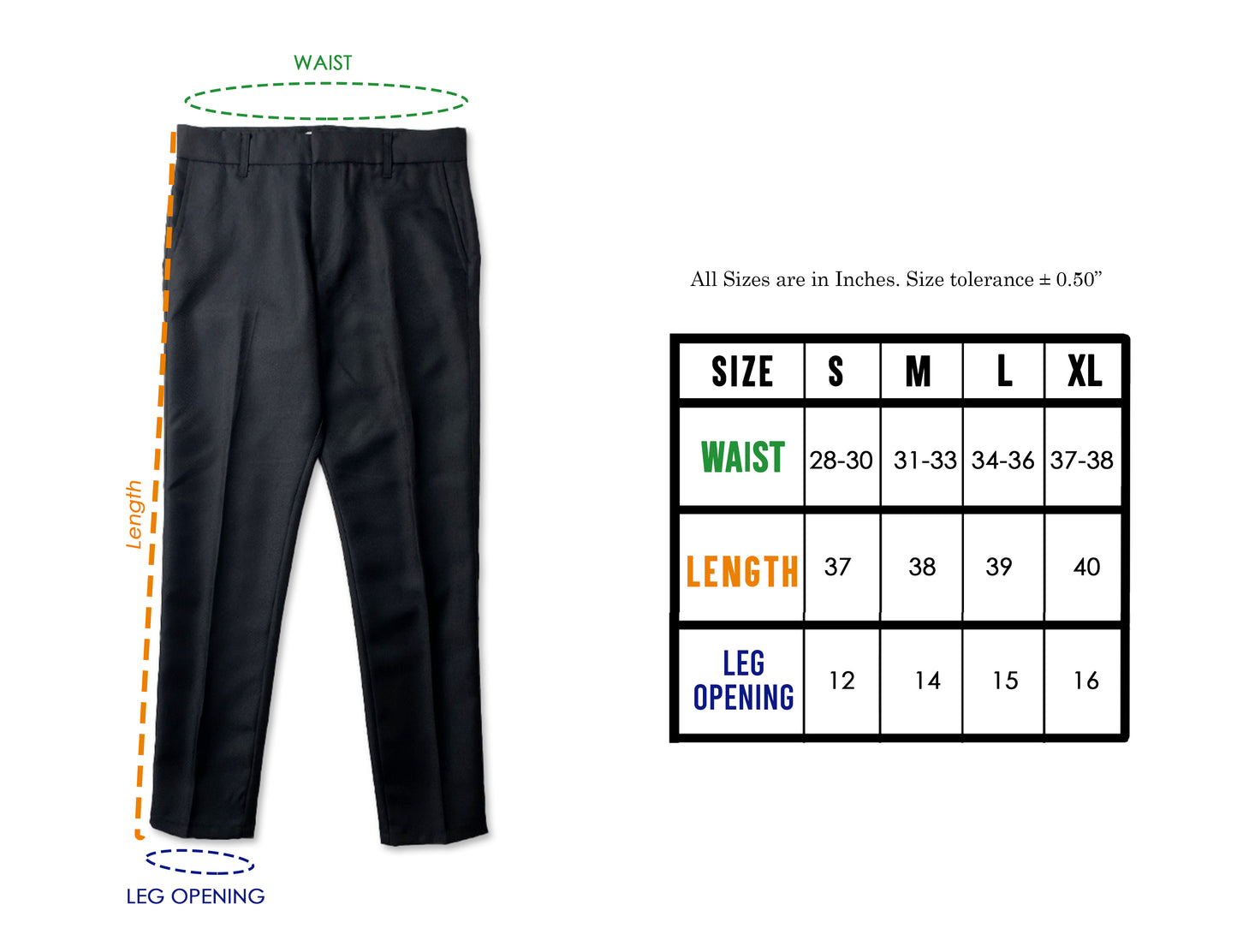 STRAIGHT TROUSERS IN BASALT BLACK