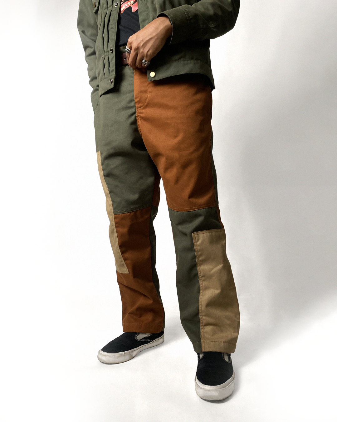 (PRE-ORDER ONLY) ARCHIVE 002: BISHOP PANTS IN FOREST COLORWAY