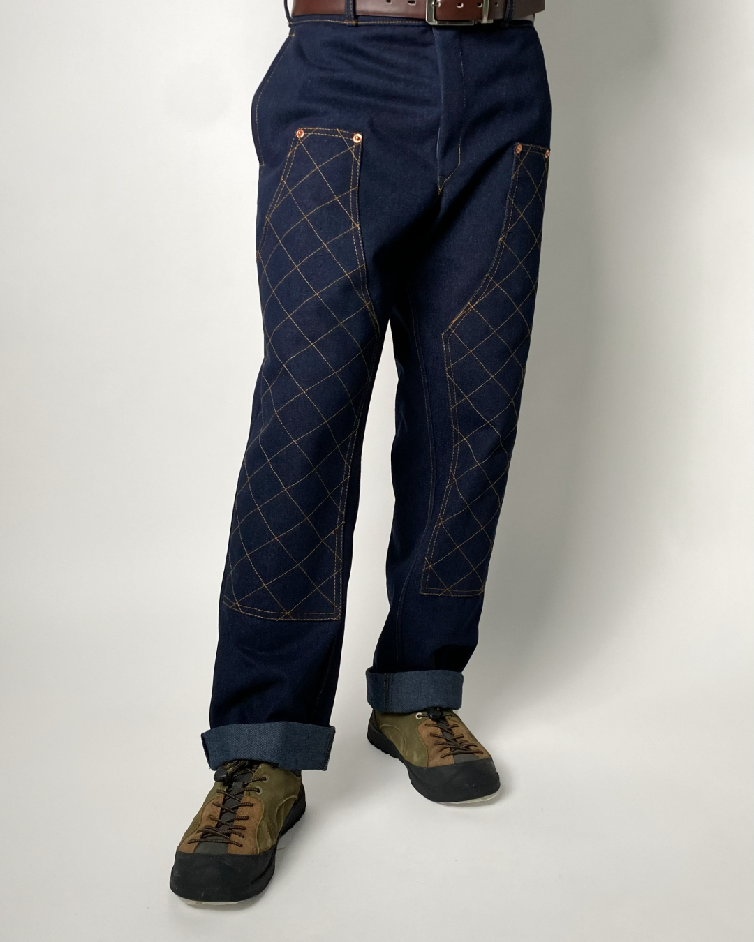 ARCHIVE 005: DENIM HUNTER PANTS IN INDIGO BLUE