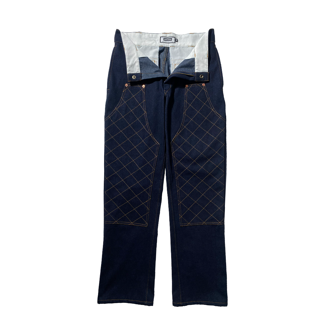 ARCHIVE 005: DENIM HUNTER PANTS IN INDIGO BLUE