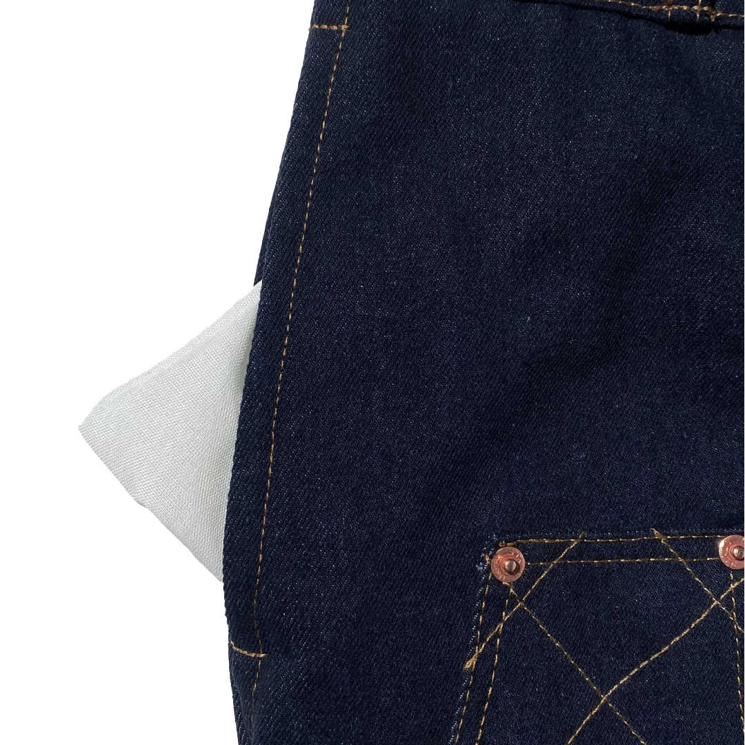 ARCHIVE 005: DENIM HUNTER PANTS IN INDIGO BLUE