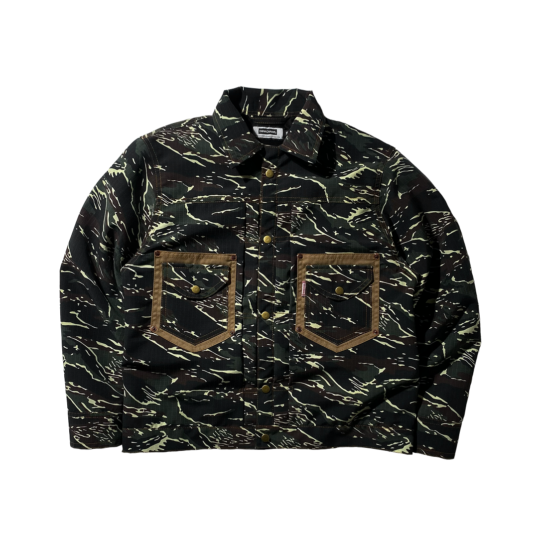 ARCHIVE 004: BUCCANEER PANTHERA TIGRIS TYPE-4 JACKET | SCARLET TAG BY THINKCHAMP