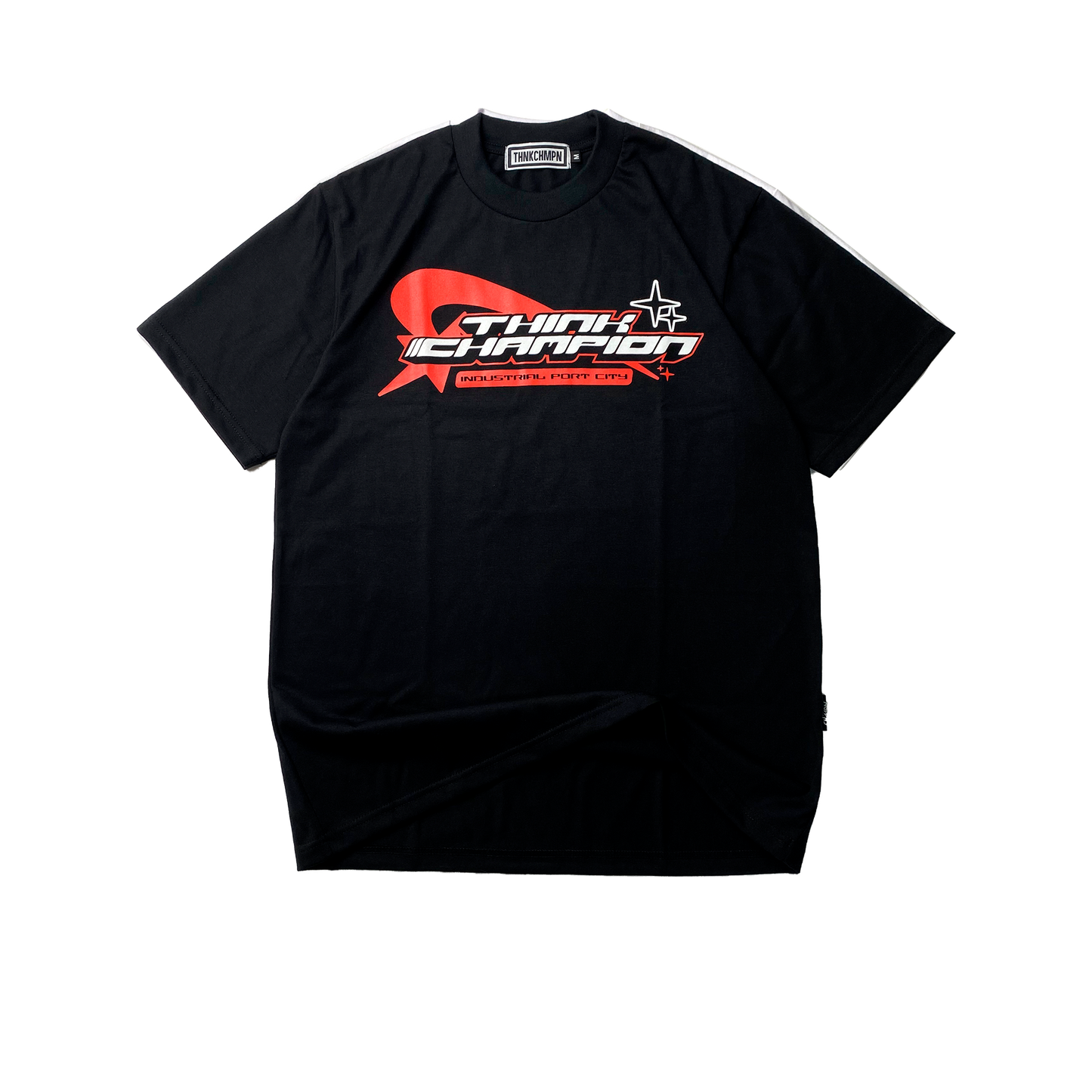 AKIRA | OVERSIZED TEE IN BASALT BLACK