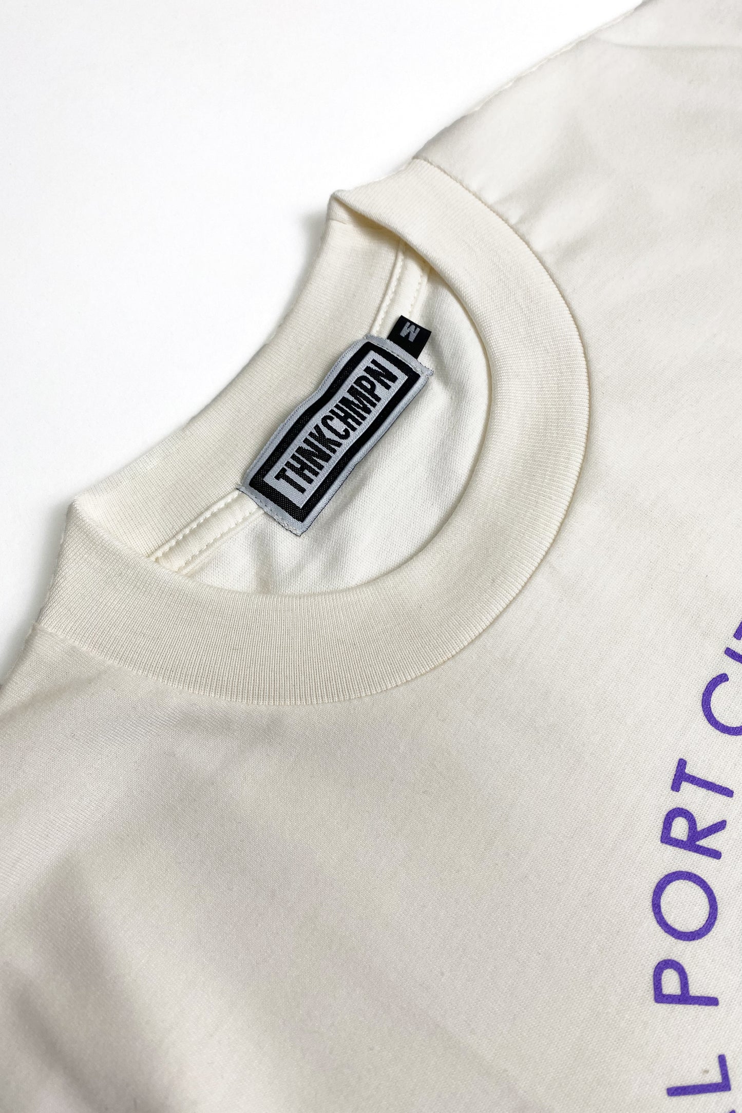 THAI | OVERSIZED TEE IN OAT IVORY