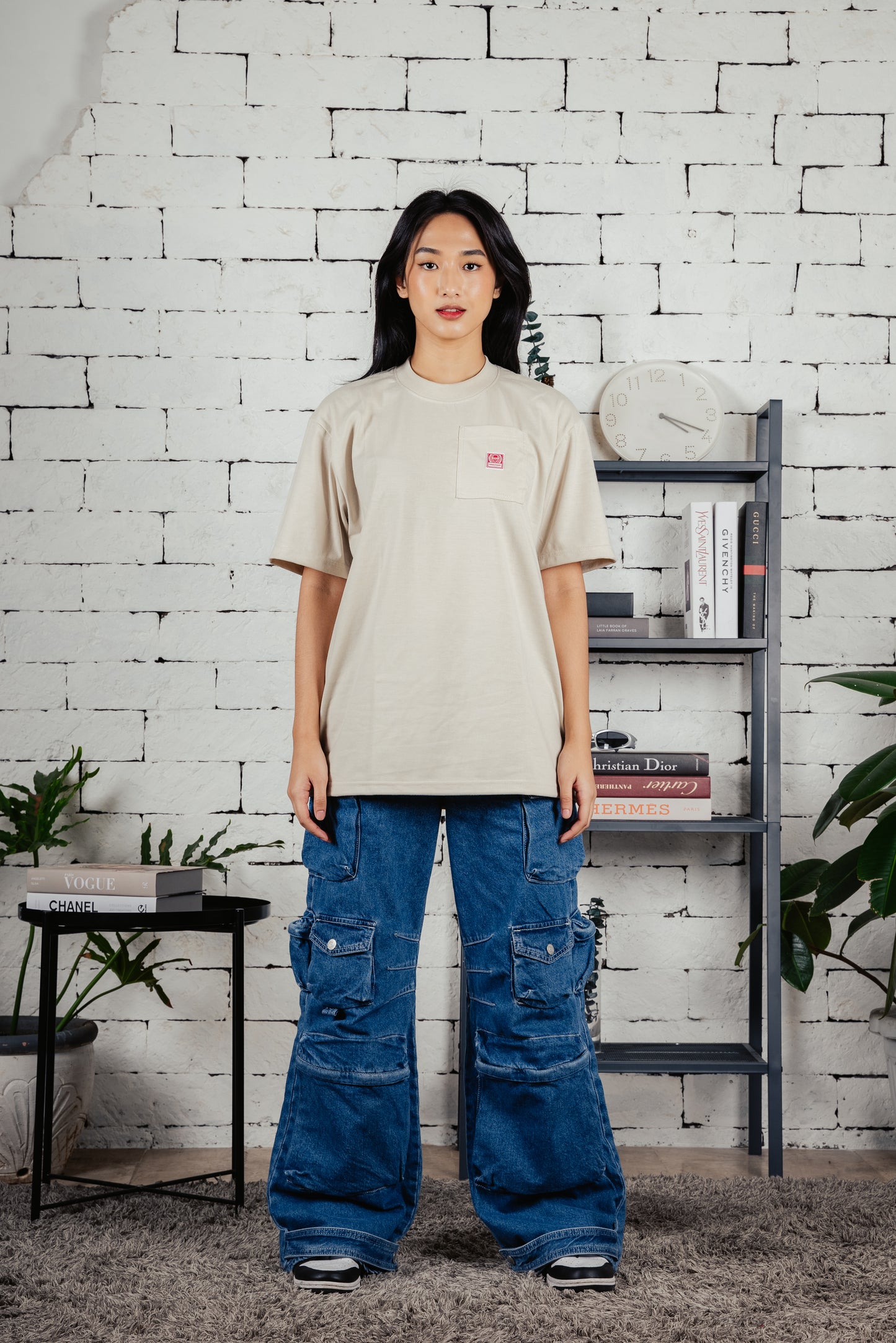 THINK CHAMP | キャンバス | 半袖ポケットTシャツ