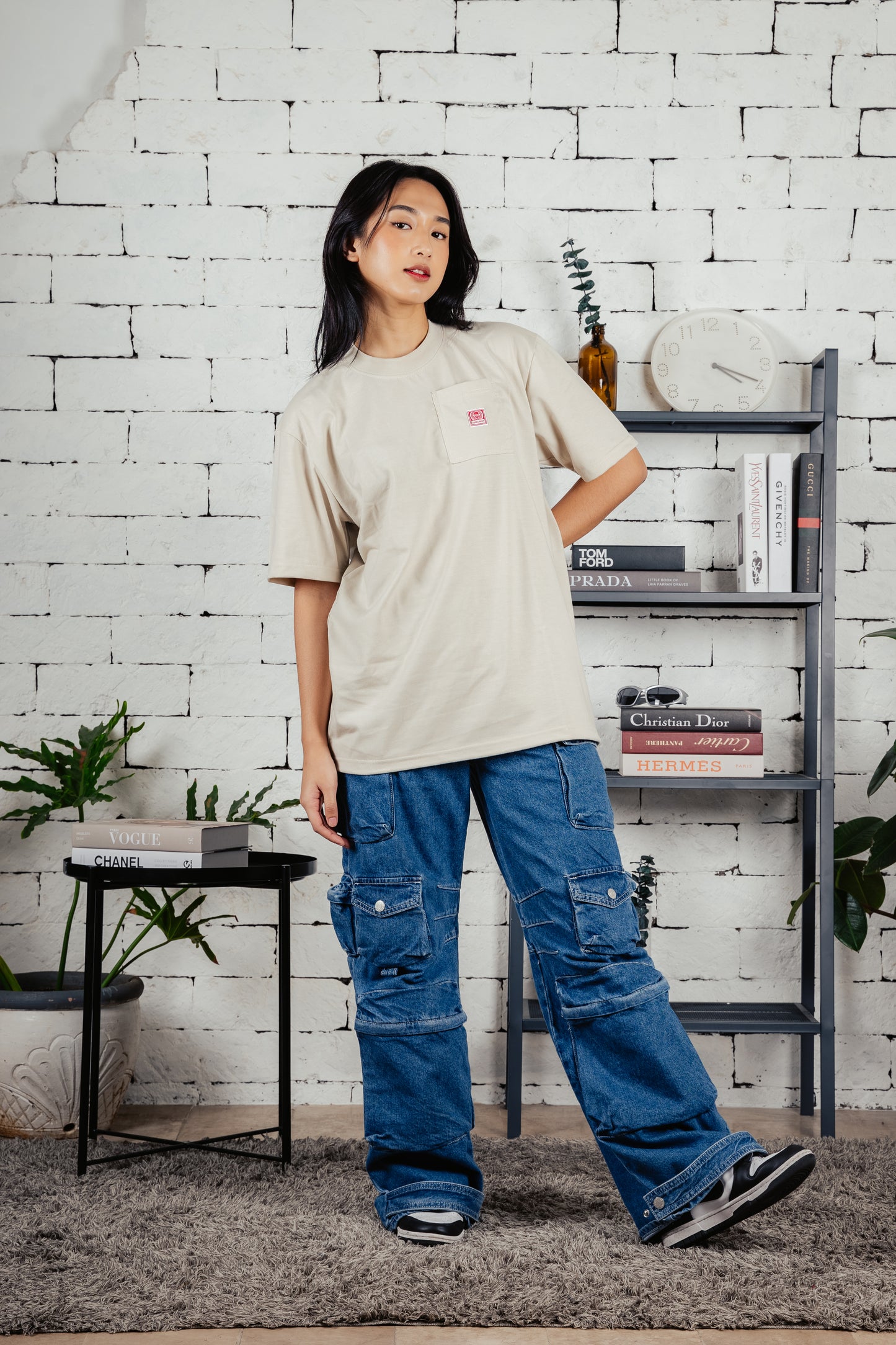 THINK CHAMP | キャンバス | 半袖ポケットTシャツ