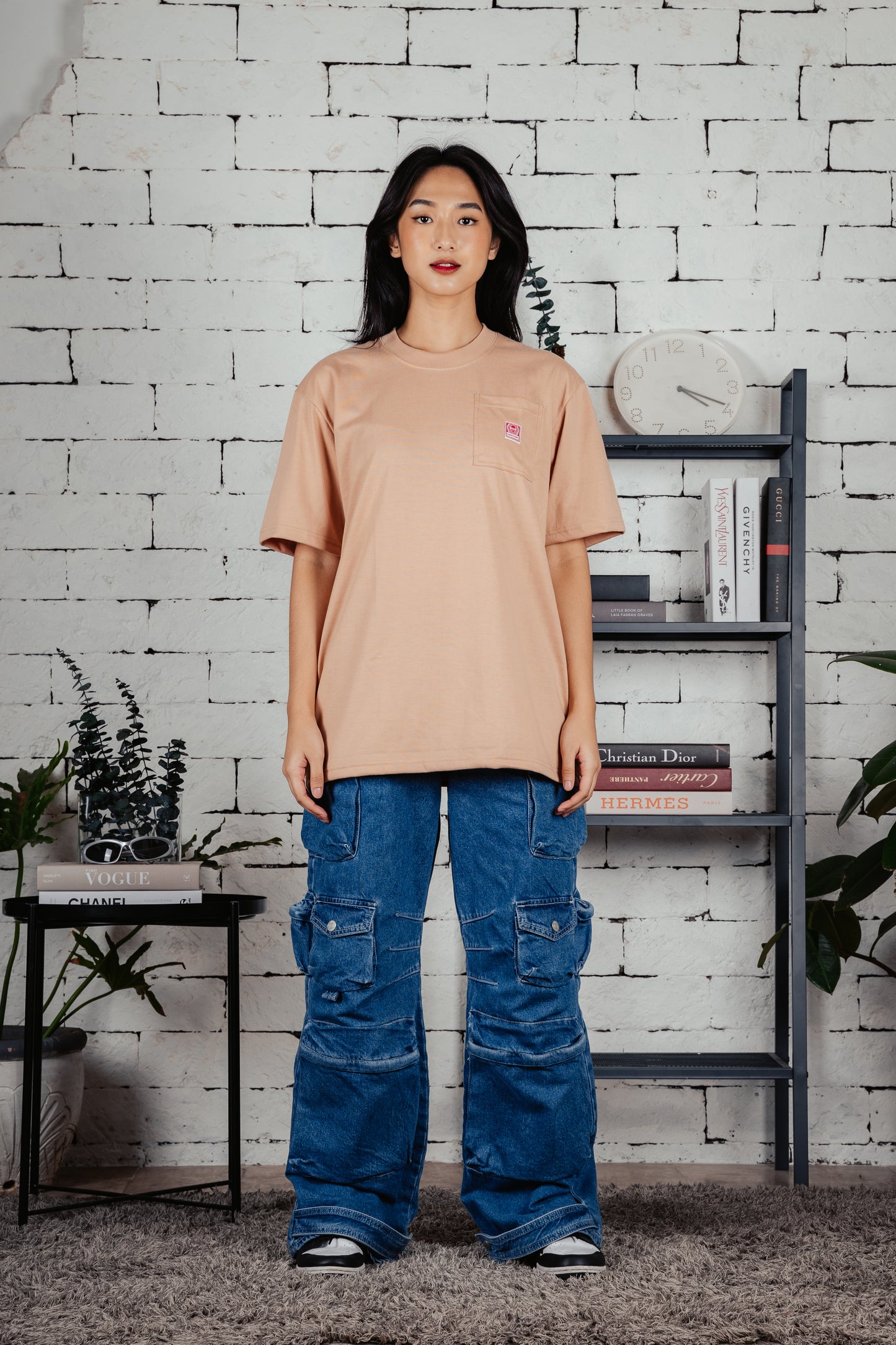 THINK CHAMP | MOCHA | SHORT SLEEVE POCKET TEE