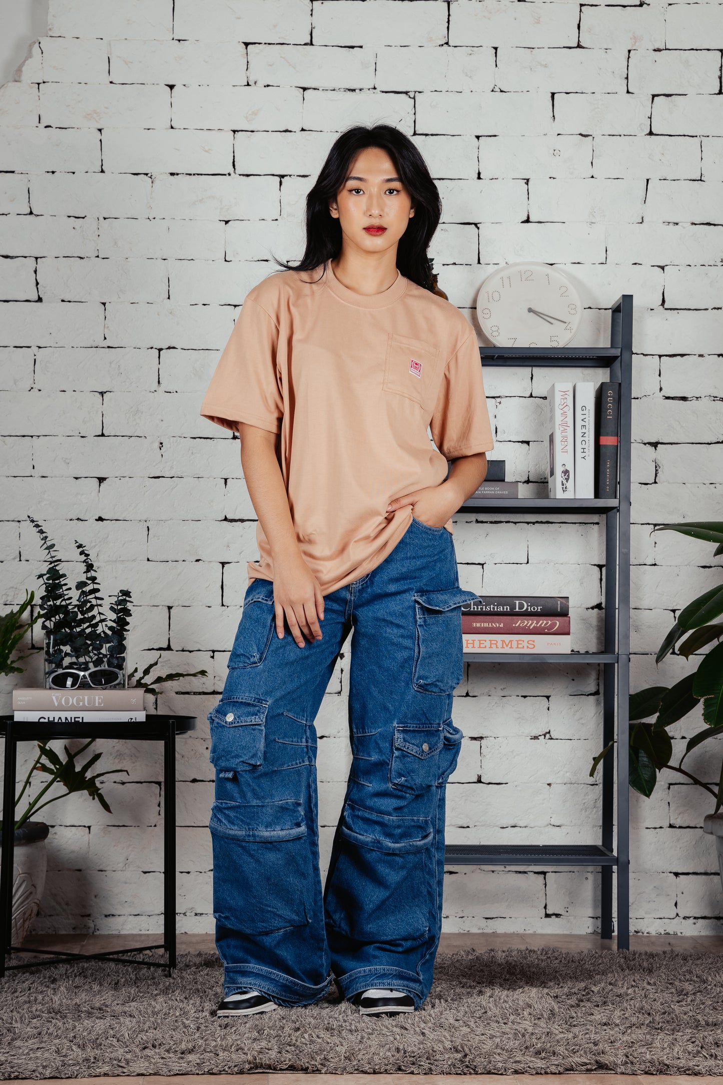 THINK CHAMP | MOCHA | SHORT SLEEVE POCKET TEE