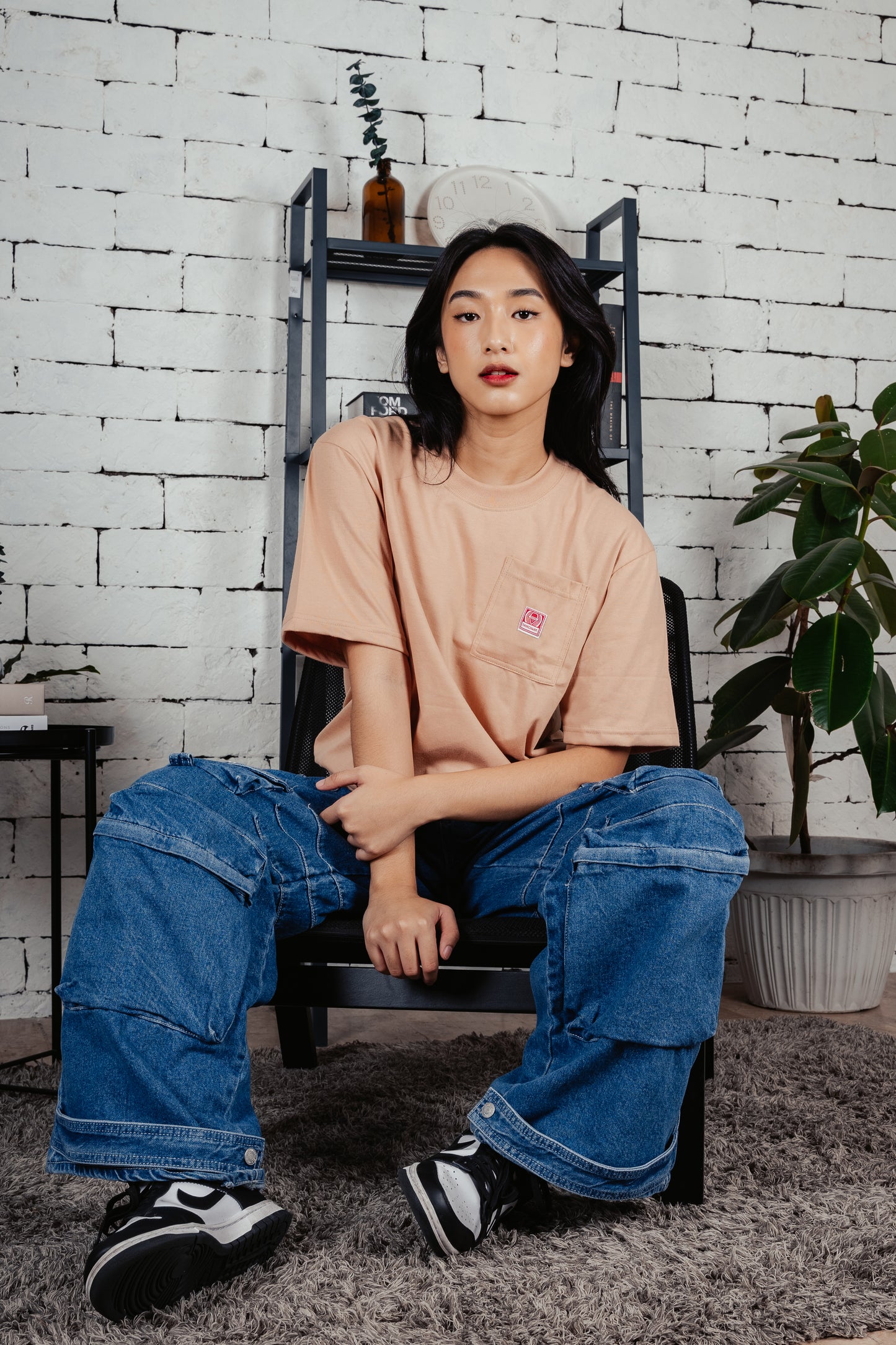 THINK CHAMP | MOCHA | SHORT SLEEVE POCKET TEE
