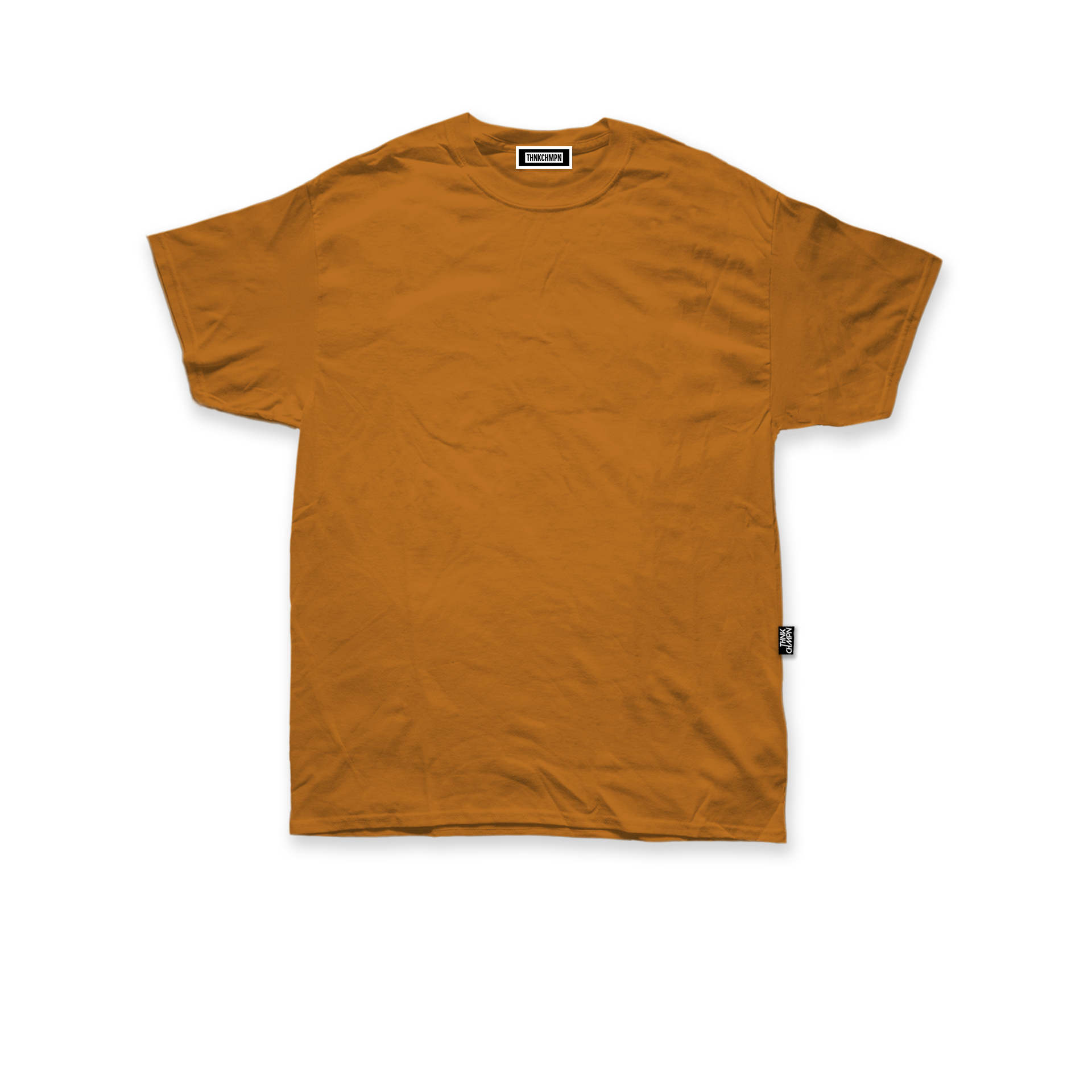 OVERSIZED TEE IN SAND MUSTARD – THNKCHMPN