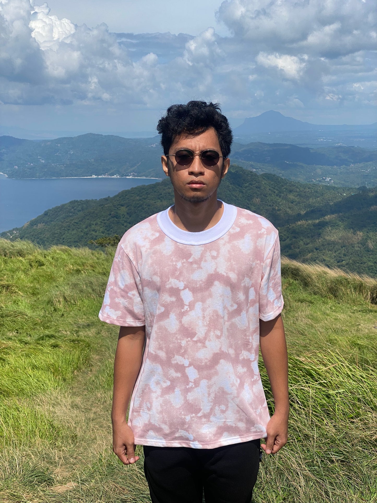 TIEDYE | ELEVATED MOCK NECK | SHORT SLEEVE TEE