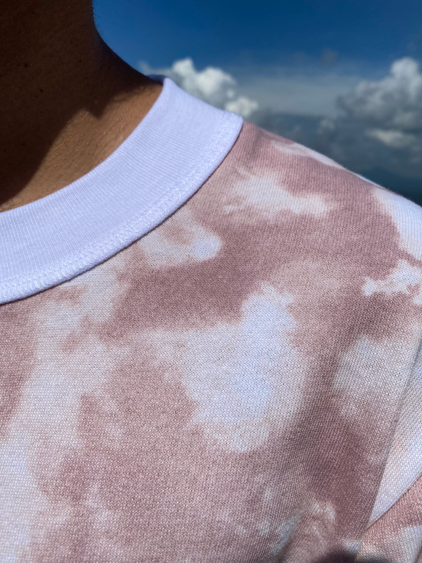 TIEDYE | ELEVATED MOCK NECK | SHORT SLEEVE TEE